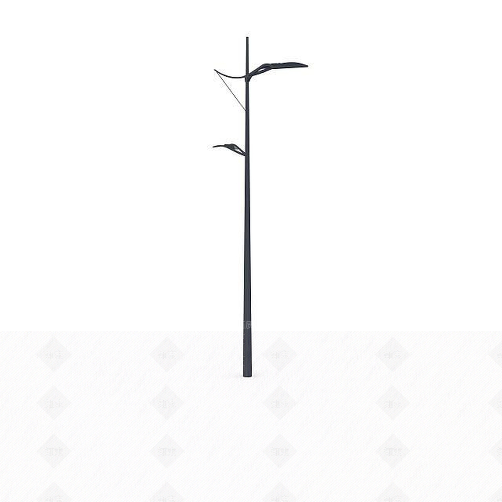 现代路灯3D模型下载【ID:1198048289】
