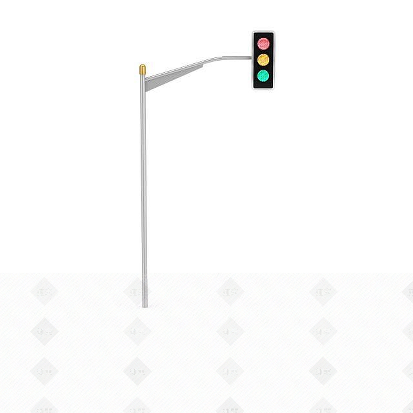 现代红绿灯3D模型下载【ID:1198048705】
