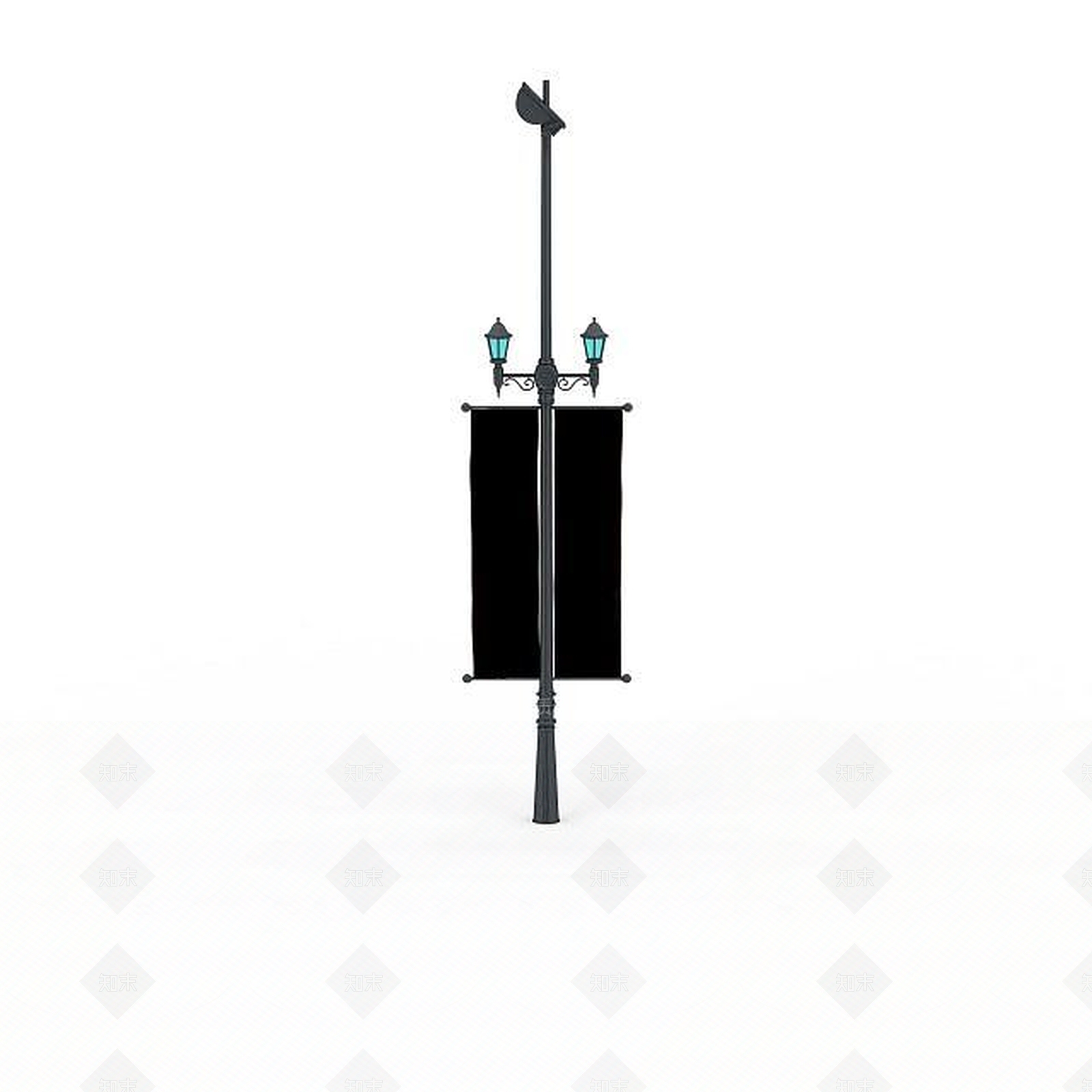 现代广告牌3D模型下载【ID:1198048806】