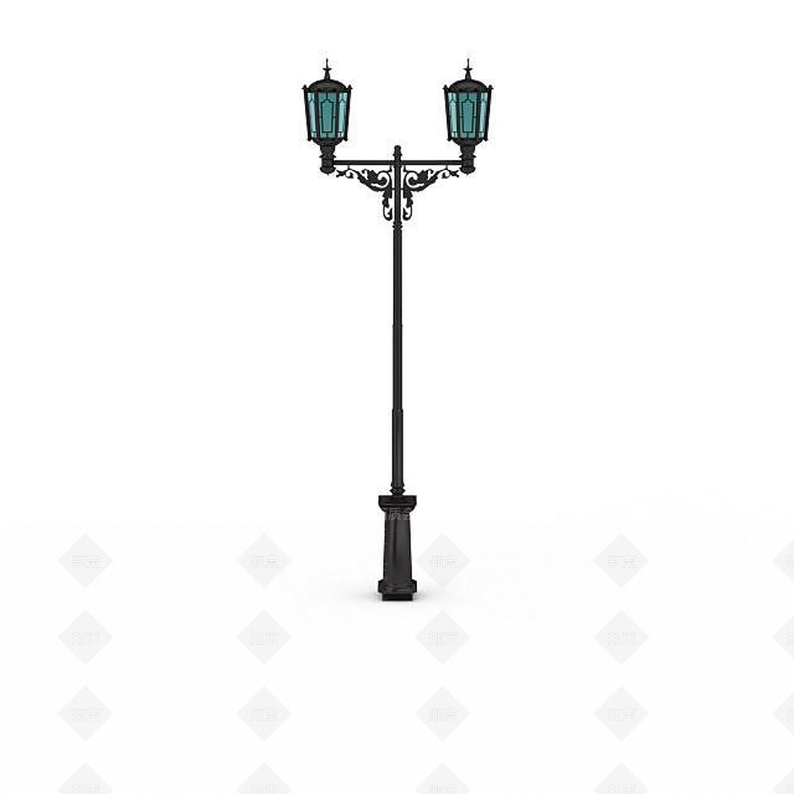 欧式古典欧式路灯3D模型下载【ID:1198048997】