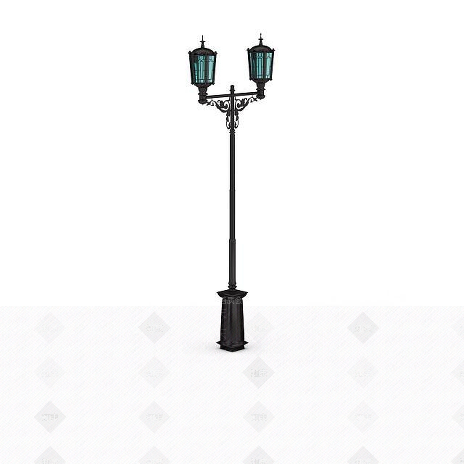 欧式古典欧式路灯3D模型下载【ID:1198048997】