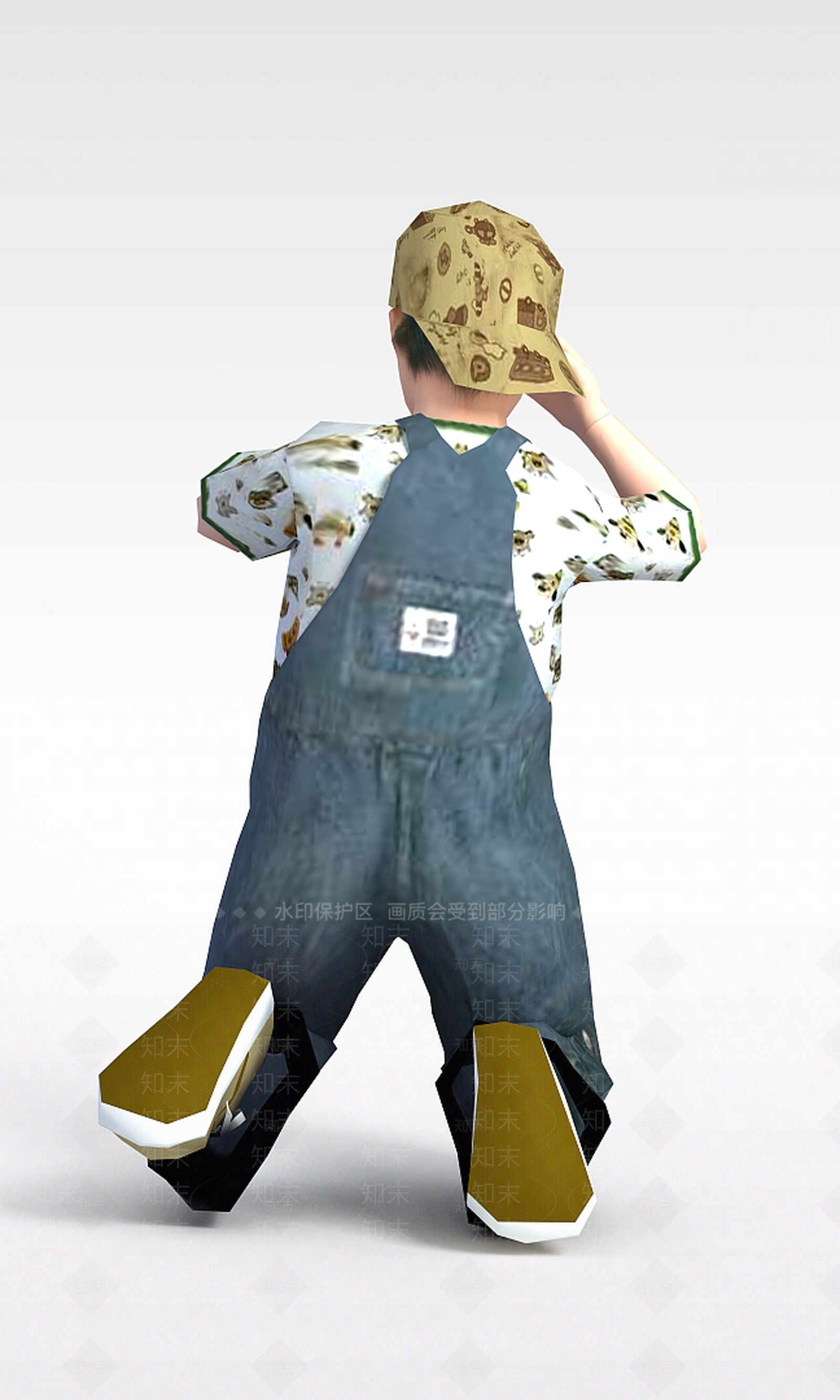 现代男孩3D模型下载【ID:1198051992】