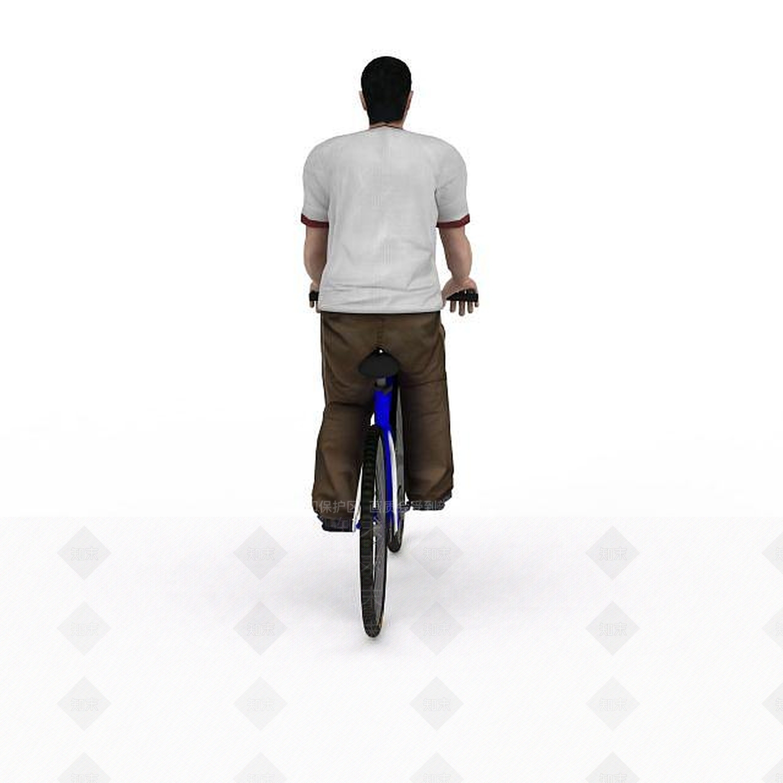 现代骑车男人3D模型下载【ID:1198051906】