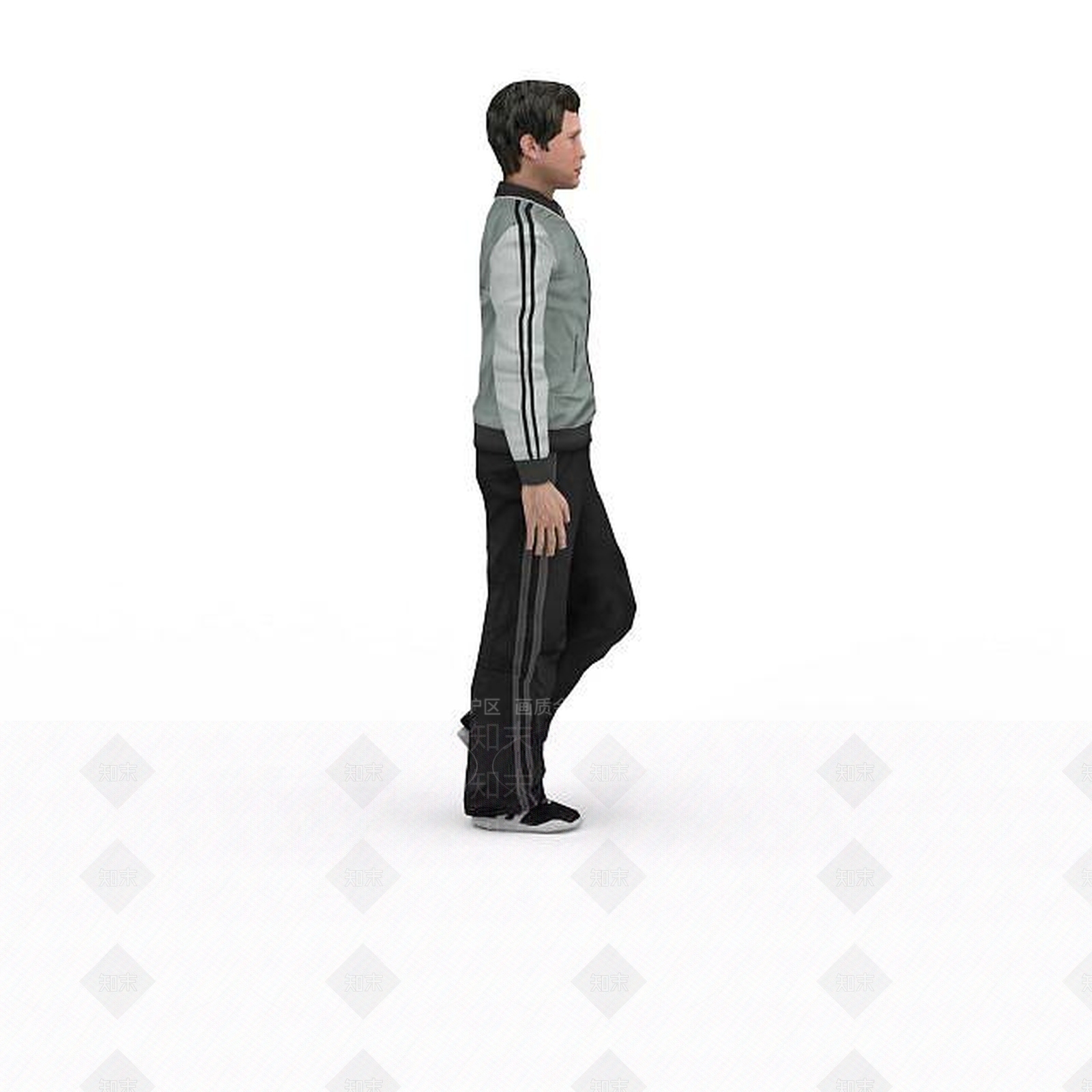现代成年男人3D模型下载【ID:1198052351】