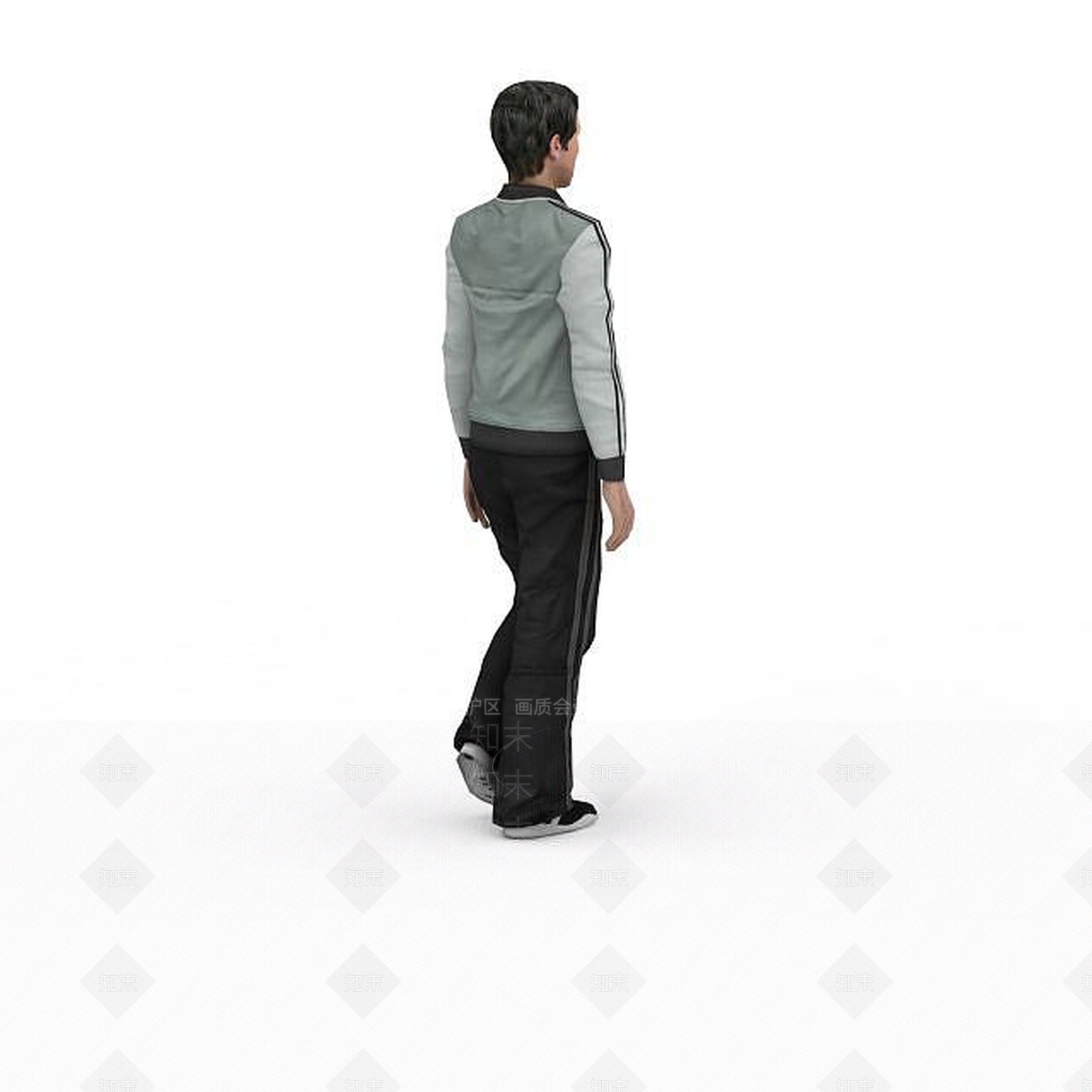 现代成年男人3D模型下载【ID:1198052351】