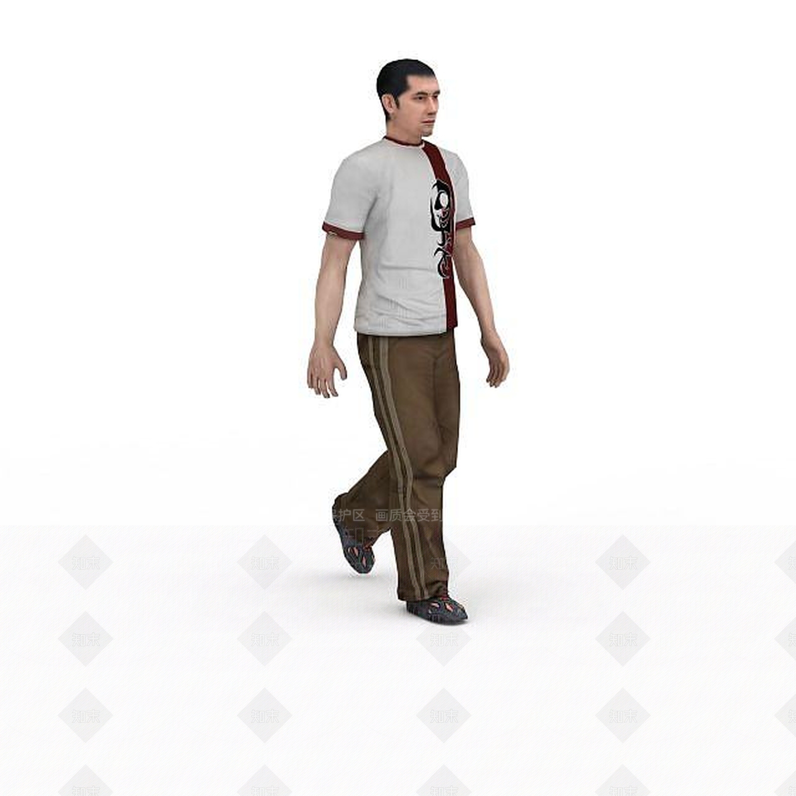 现代中年男人3D模型下载【ID:1198058647】