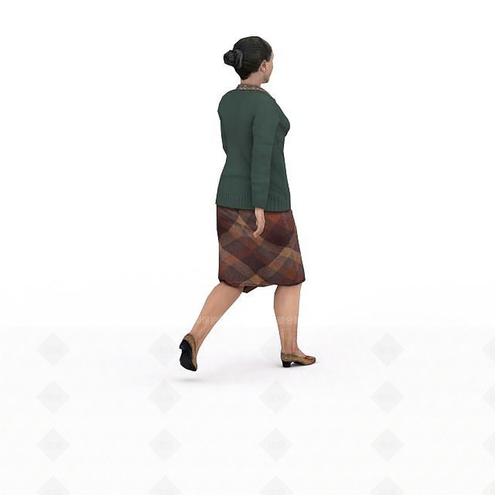 现代老妇人3D模型下载【ID:1198058895】