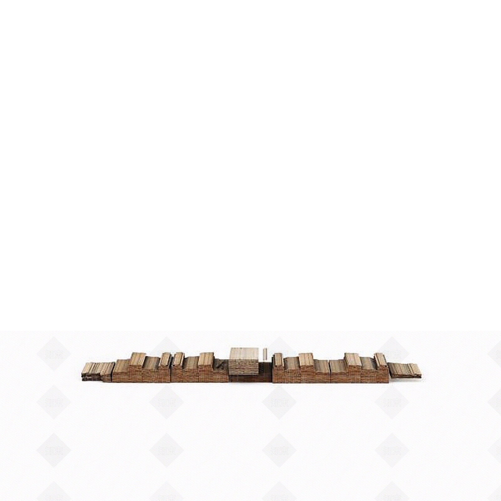 现代木材3D模型下载【ID:1198059983】