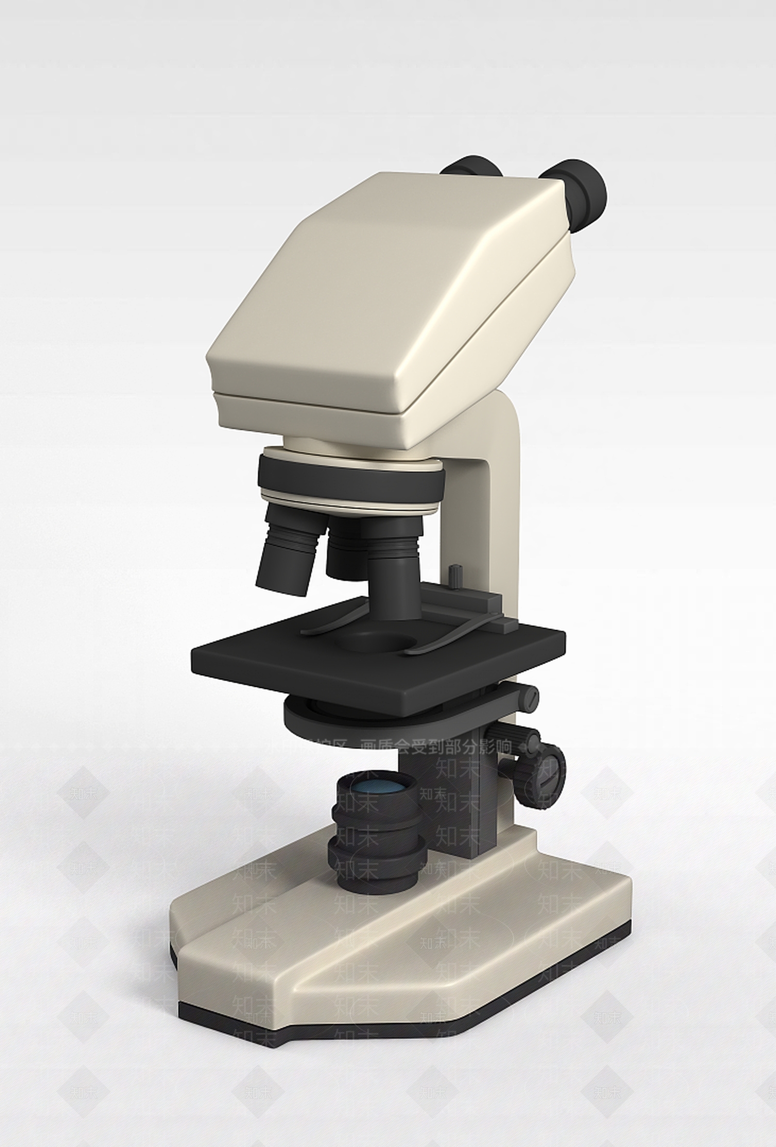 现代显微镜3D模型下载【ID:1198062638】