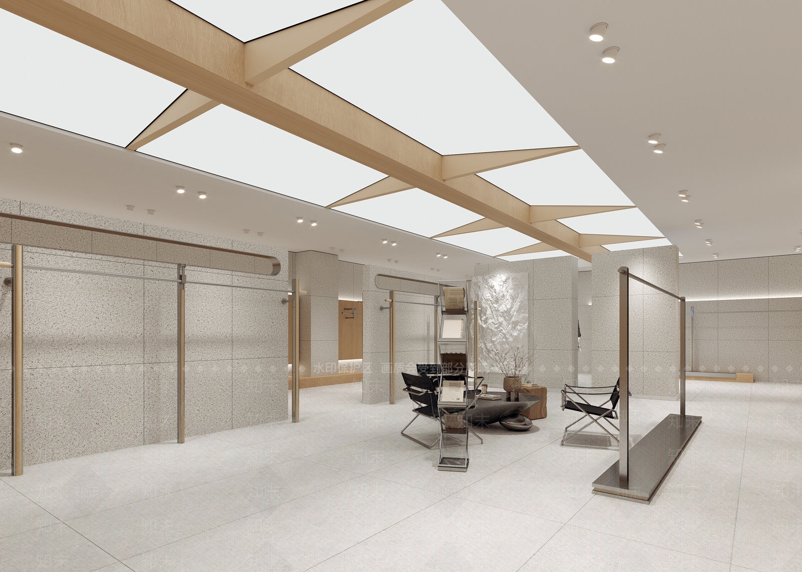 现代服装店SU模型下载【ID:1198063490】