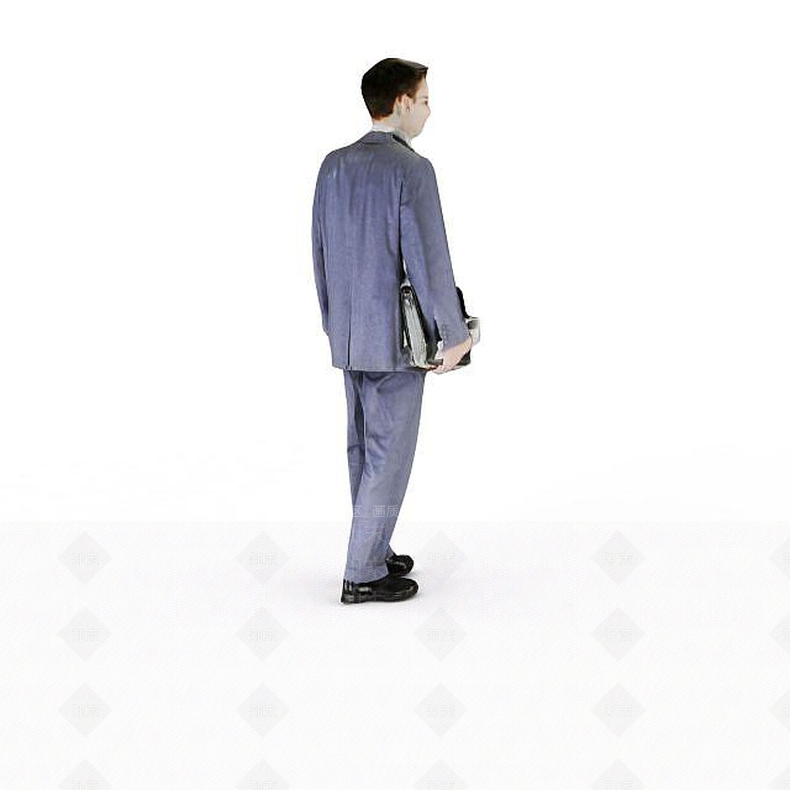 现代人物西装男人3D模型下载【ID:1198064395】