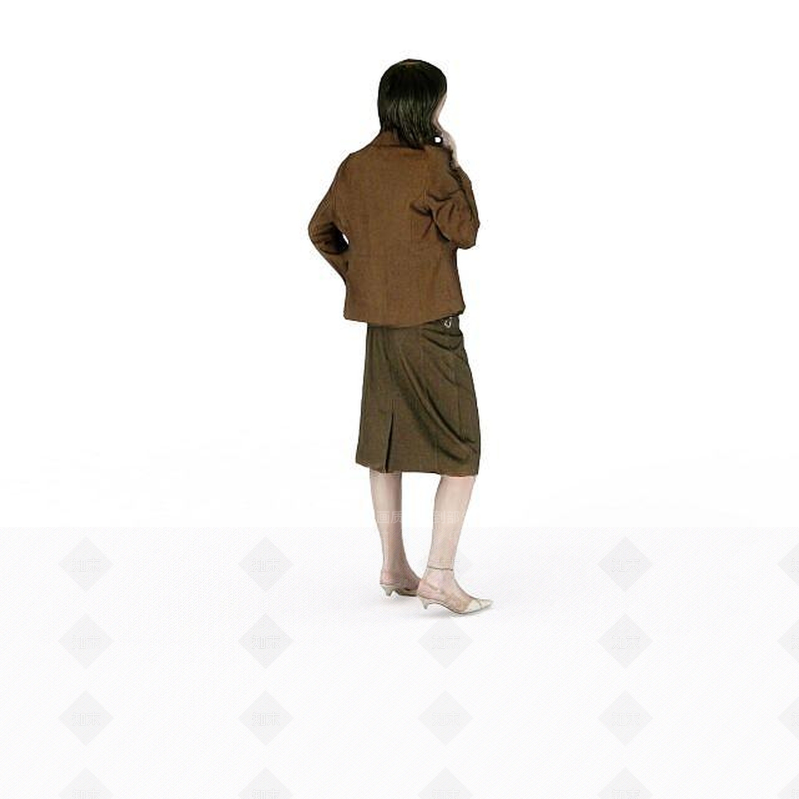 现代人物女人3D模型下载【ID:1198064433】