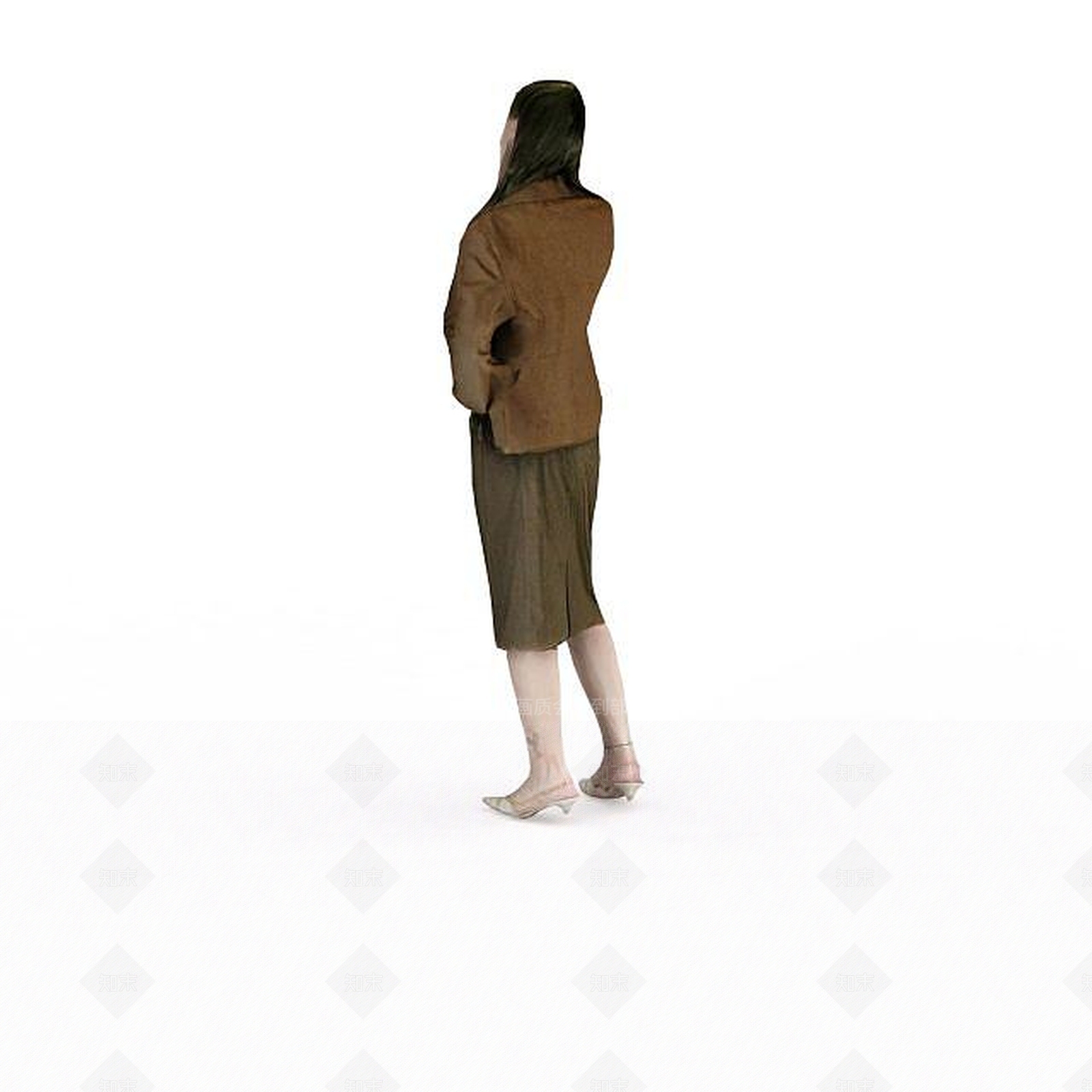 现代人物女人3D模型下载【ID:1198064433】