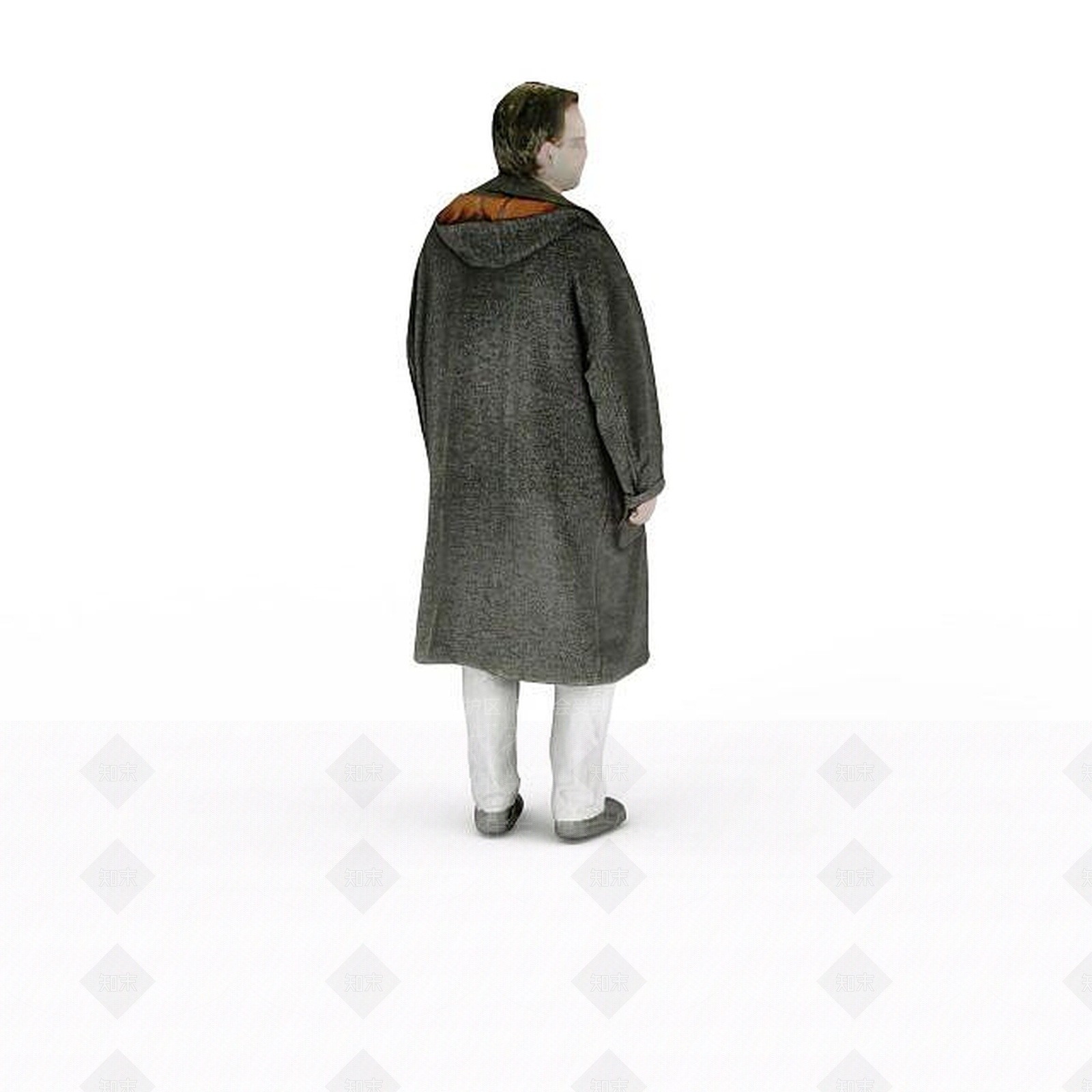 现代年轻男人3D模型下载【ID:1198064611】