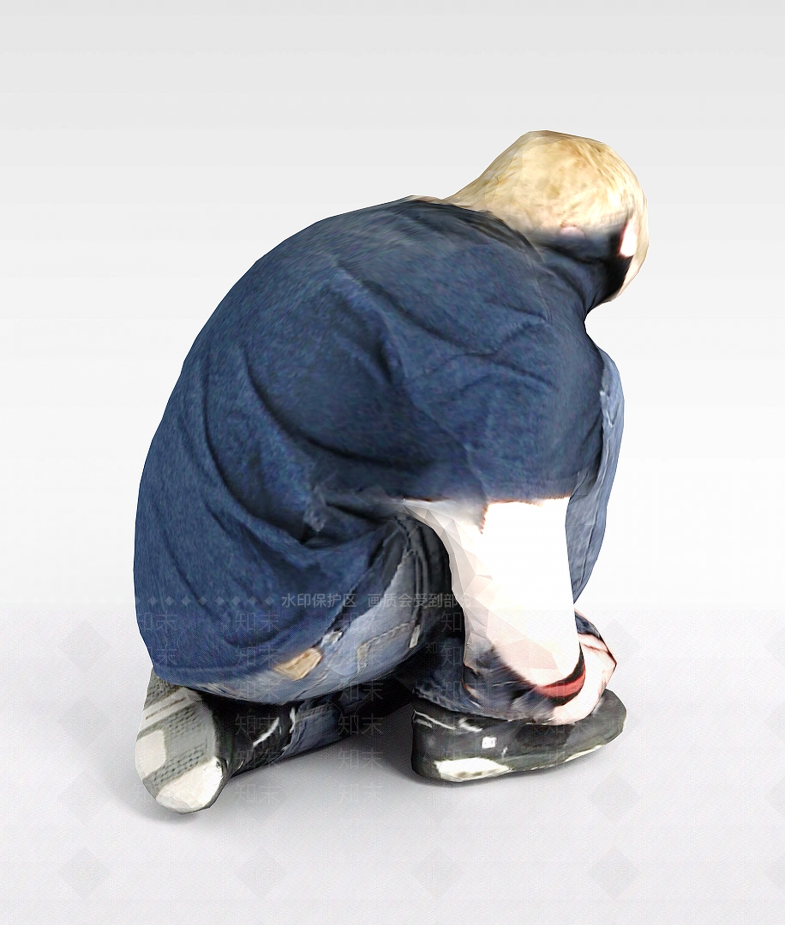 现代运动男人3D模型下载【ID:1198064883】