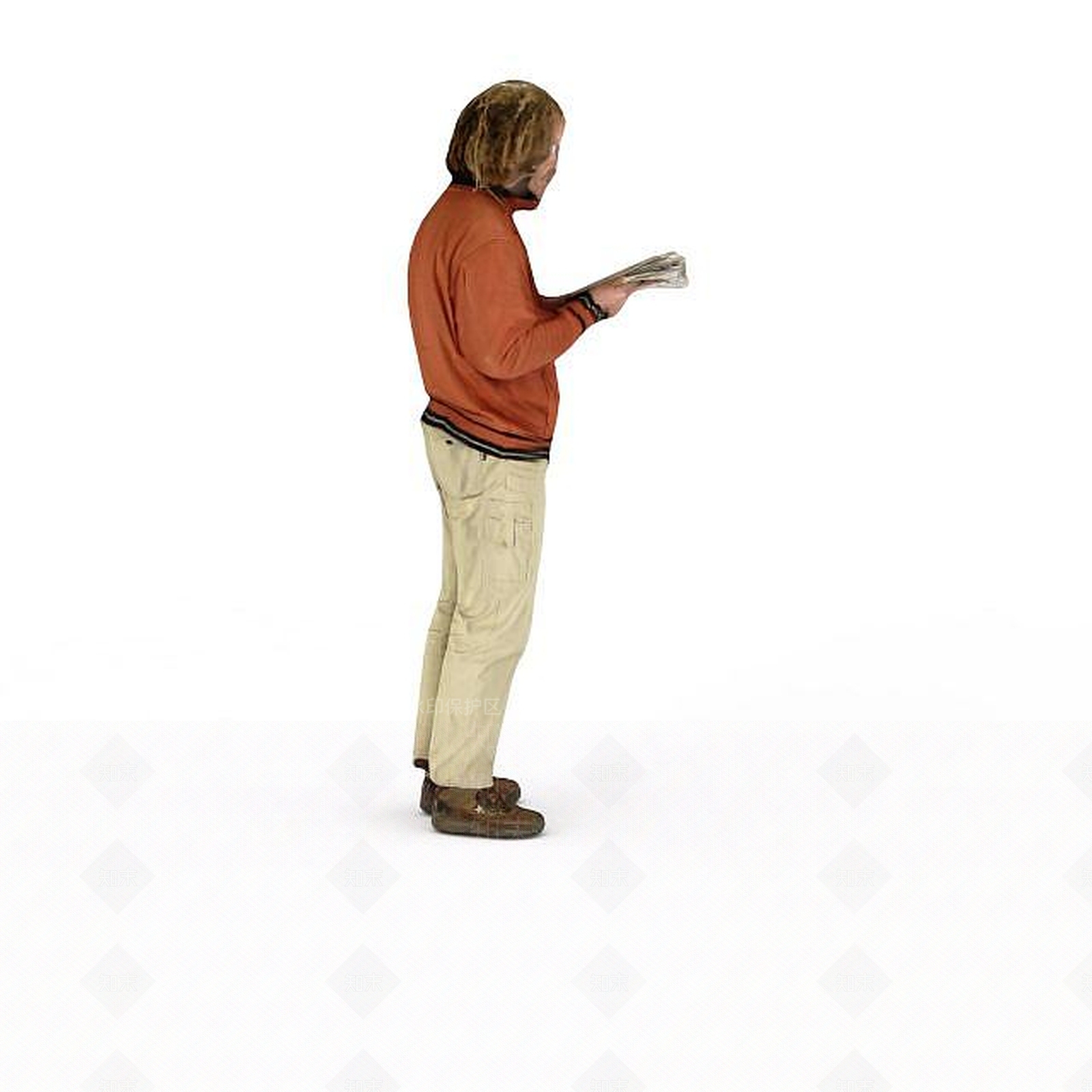 现代中年男人3D模型下载【ID:1198065241】