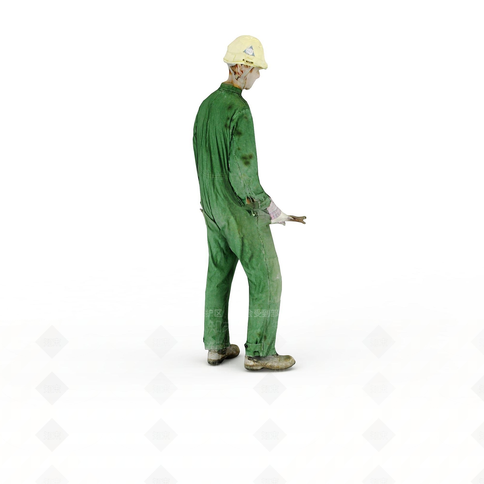 现代人物工人3D模型下载【ID:1198065455】