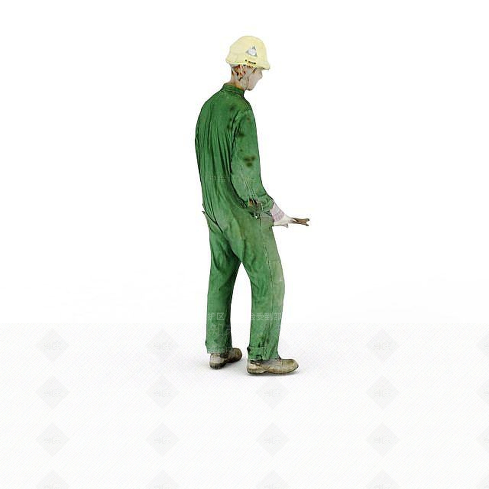 现代人物工人3D模型下载【ID:1198065455】