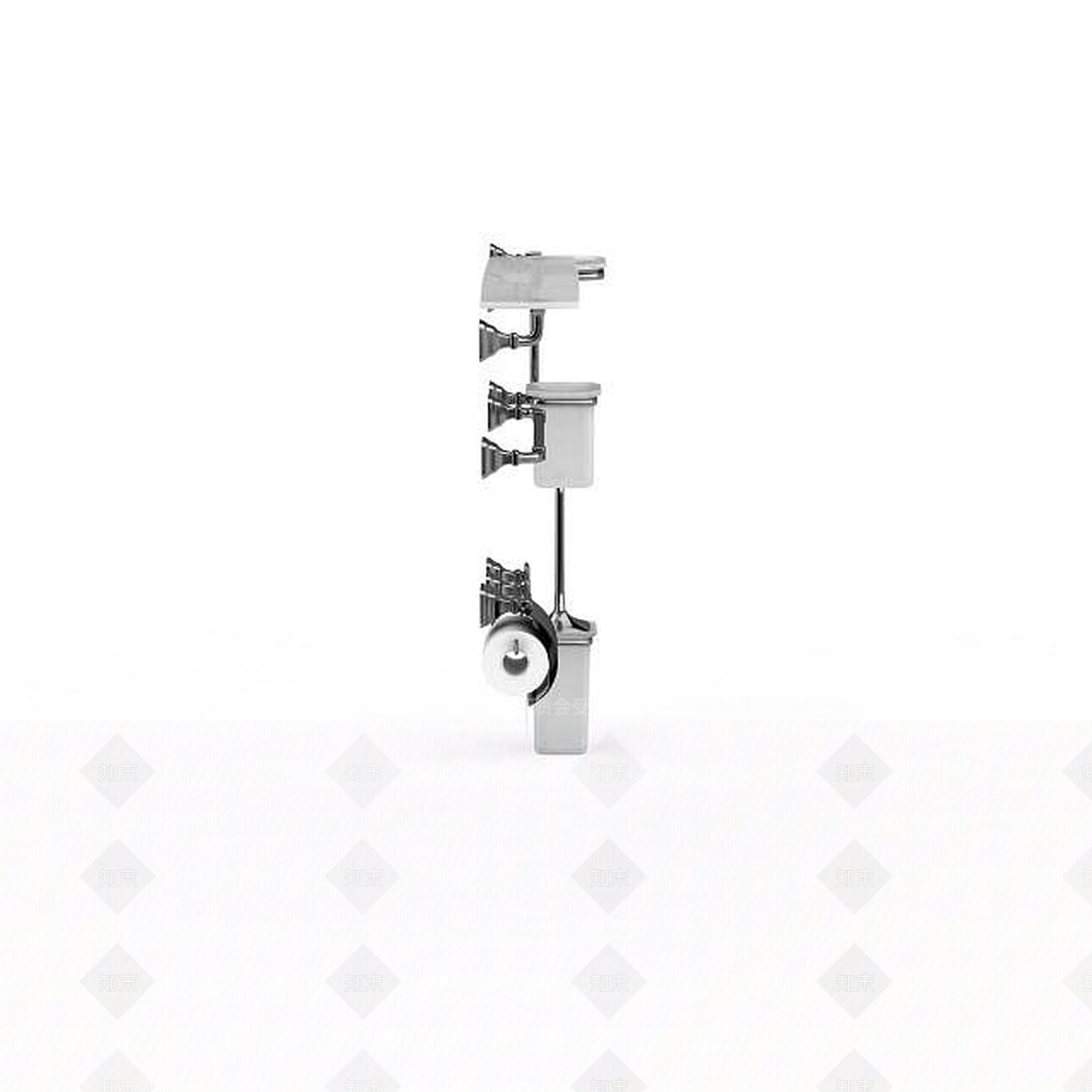 现代卫浴用品3D模型下载【ID:1198065919】