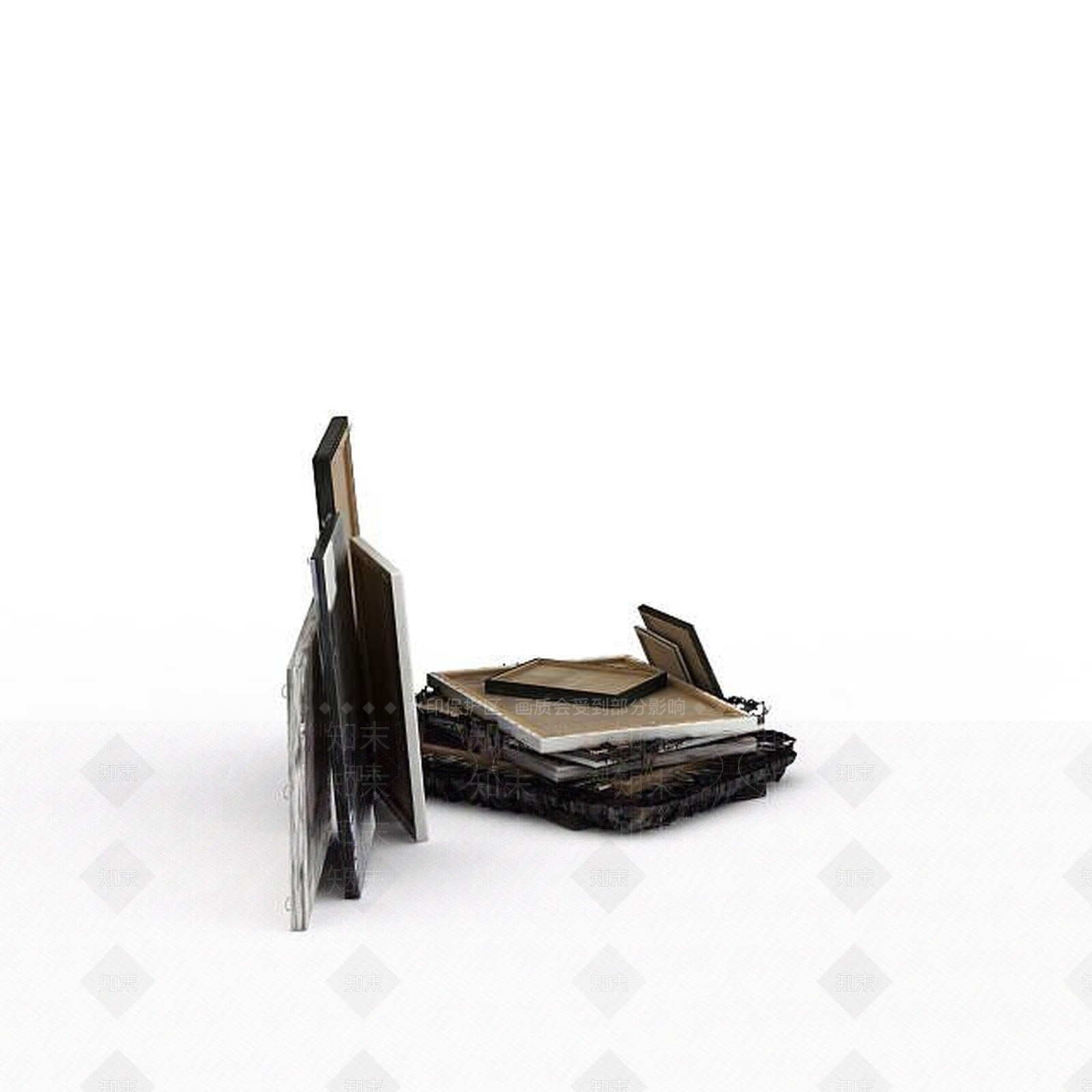 现代室内工艺品3D模型下载【ID:1198069436】