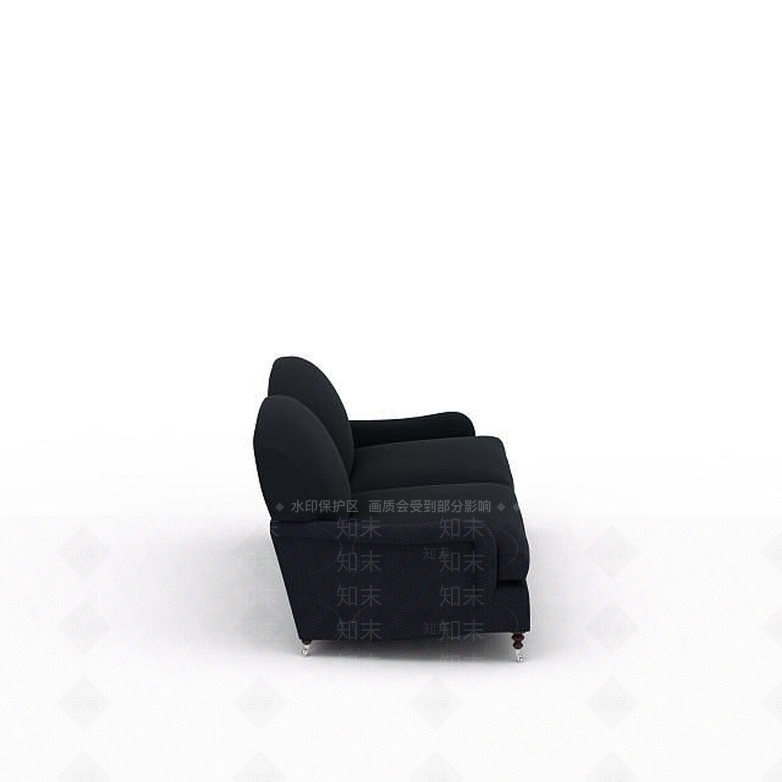 现代休闲双人沙发3D模型下载【ID:1198076971】