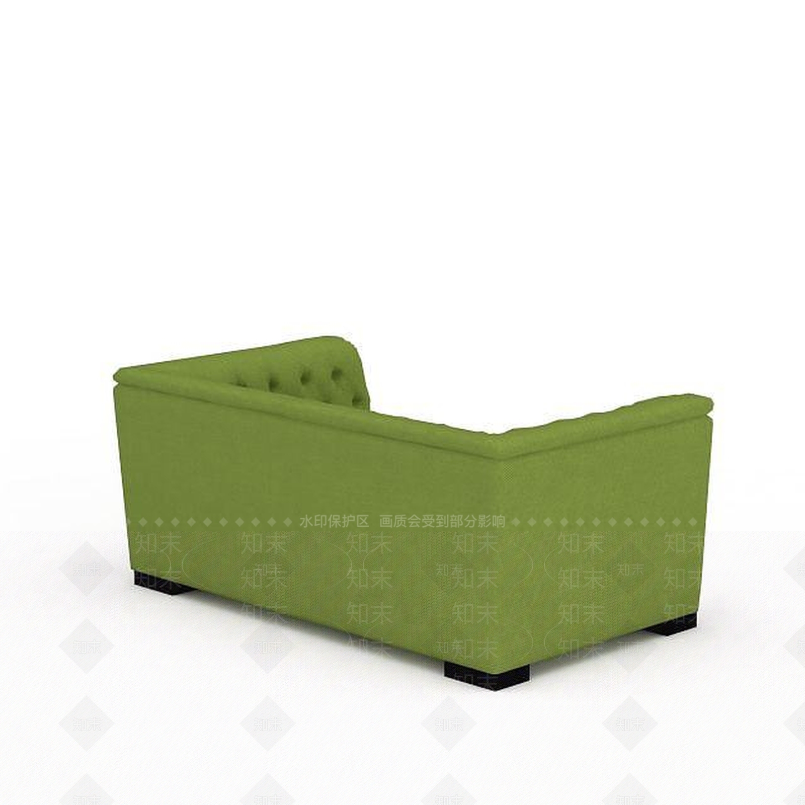 现代简约双人沙发3D模型下载【ID:1198077059】