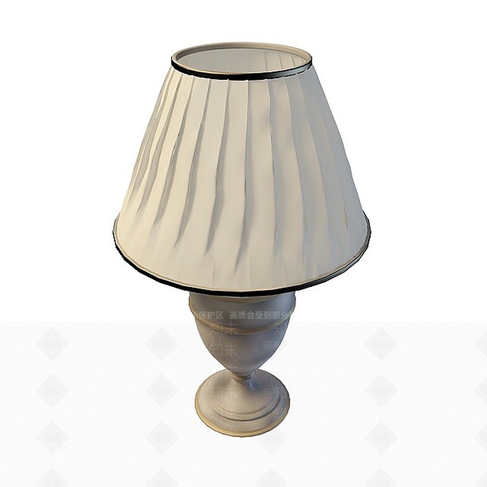 现代艺术造型台灯3D模型下载【ID:1198077302】