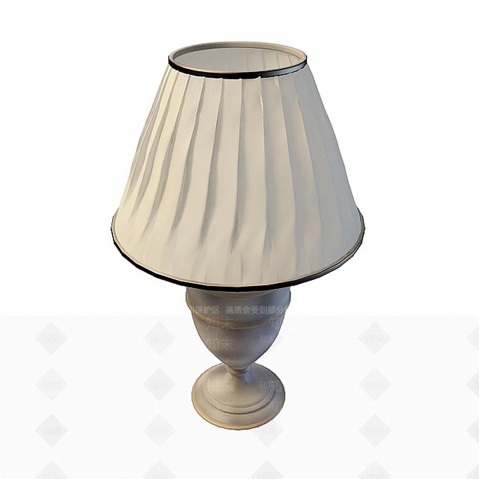 现代艺术造型台灯3D模型下载【ID:1198077302】