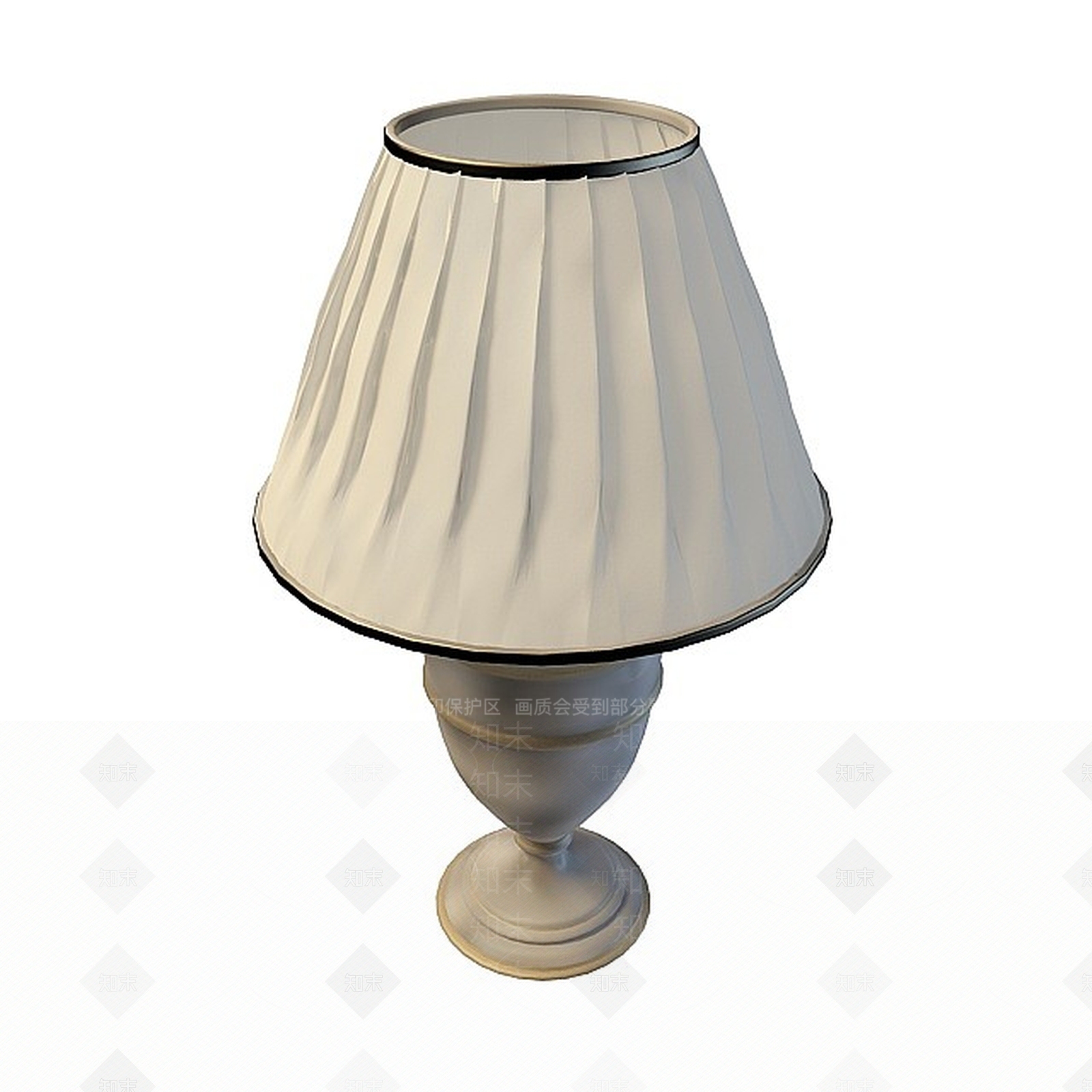 现代艺术造型台灯3D模型下载【ID:1198077302】