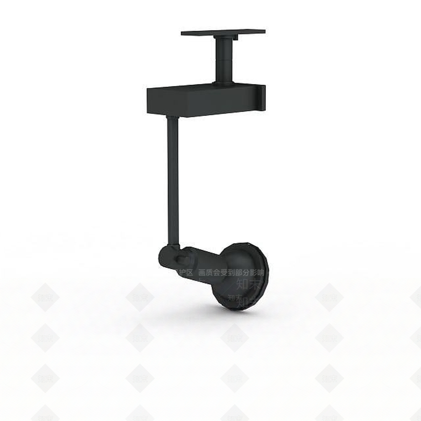现代长臂射灯3D模型下载【ID:1198078054】
