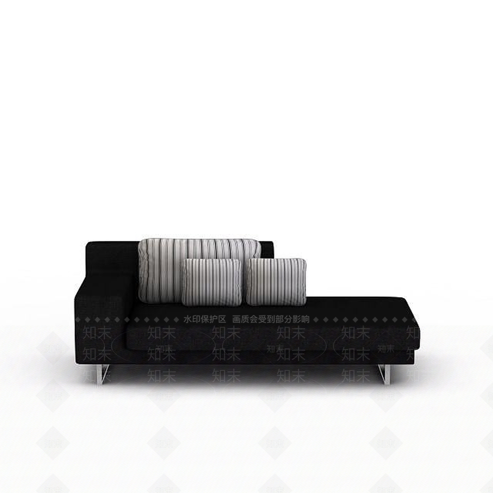 现代沙发床3D模型下载【ID:1198079835】