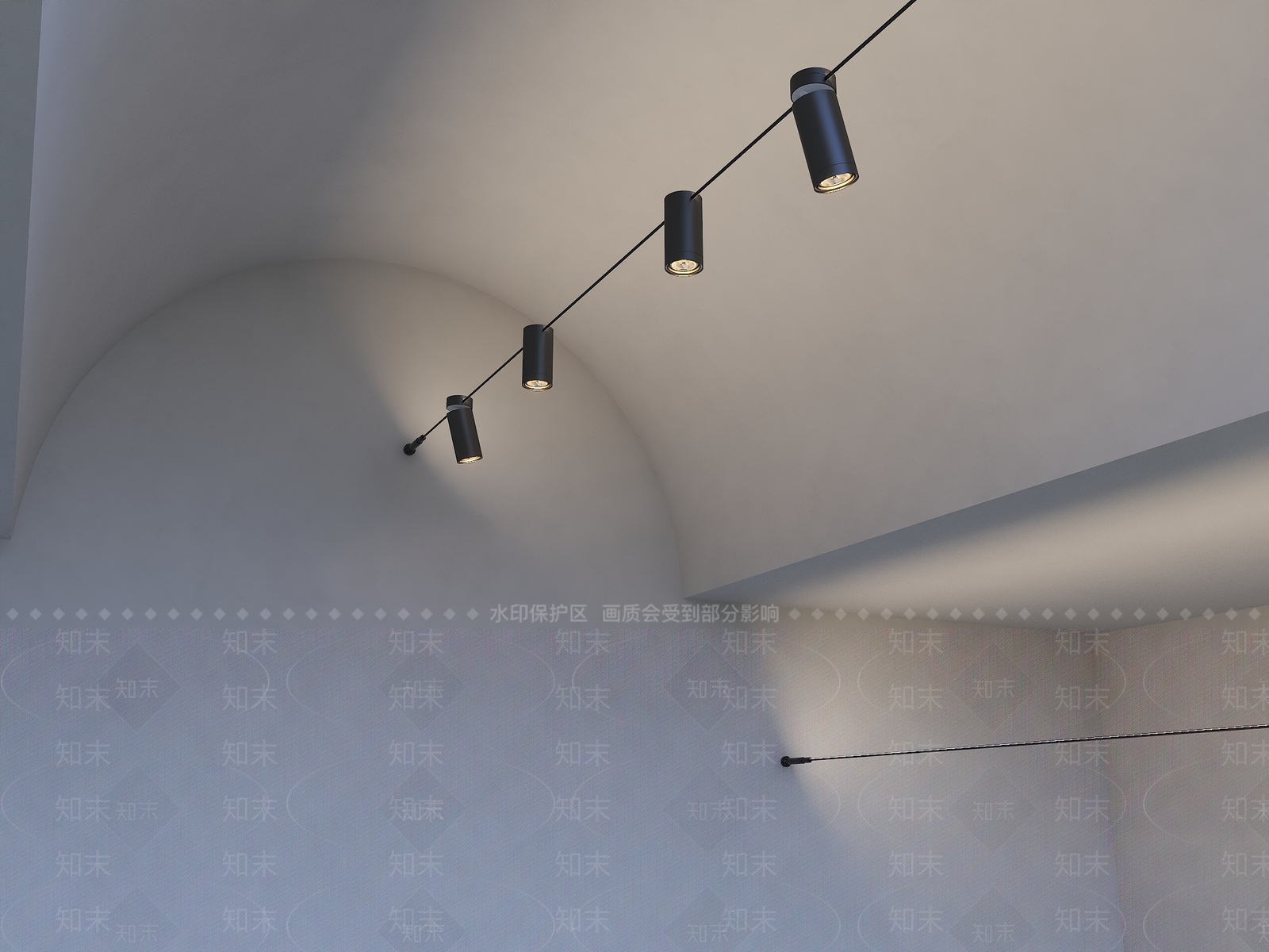 现代其他灯具SU模型下载【ID:1198087586】