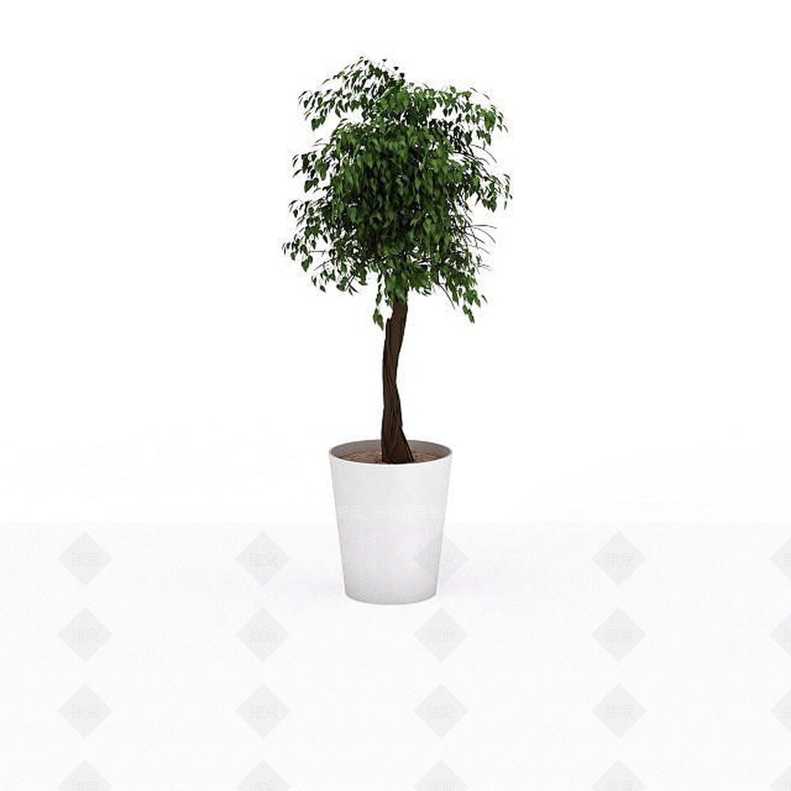 现代办公桌3D模型下载【ID:1198092453】