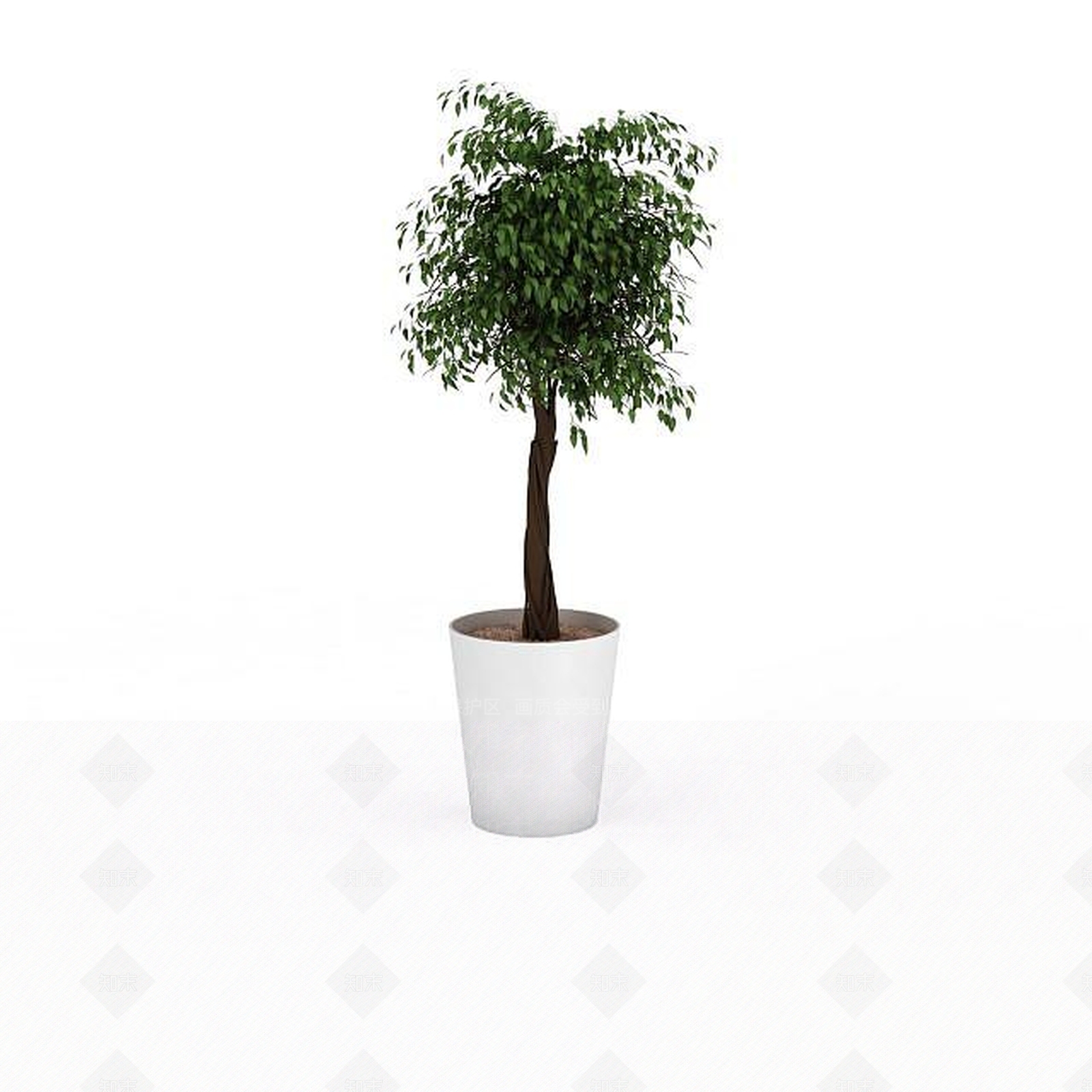 现代办公桌3D模型下载【ID:1198092453】