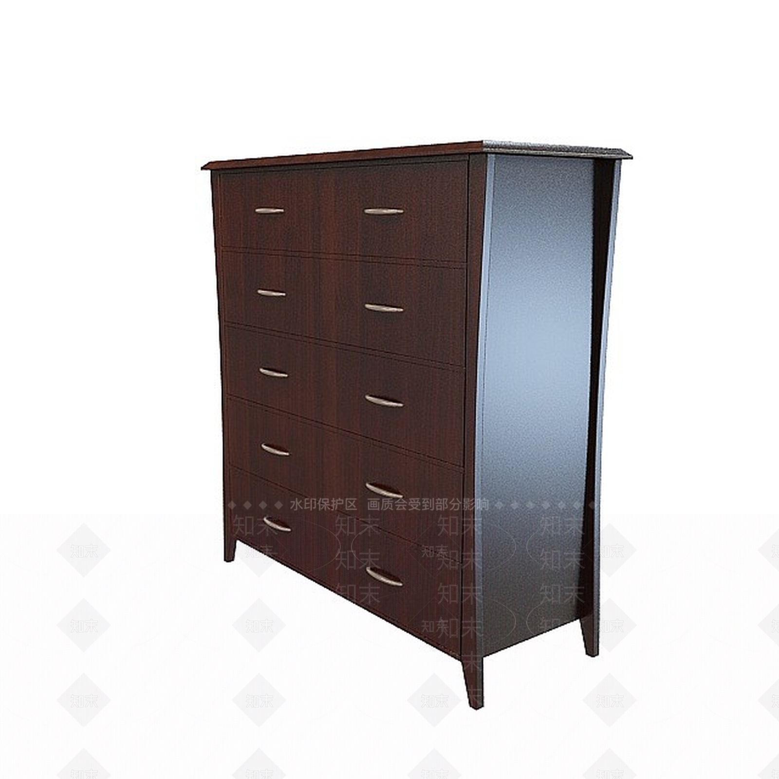 现代衣柜3D模型下载【ID:1198092647】