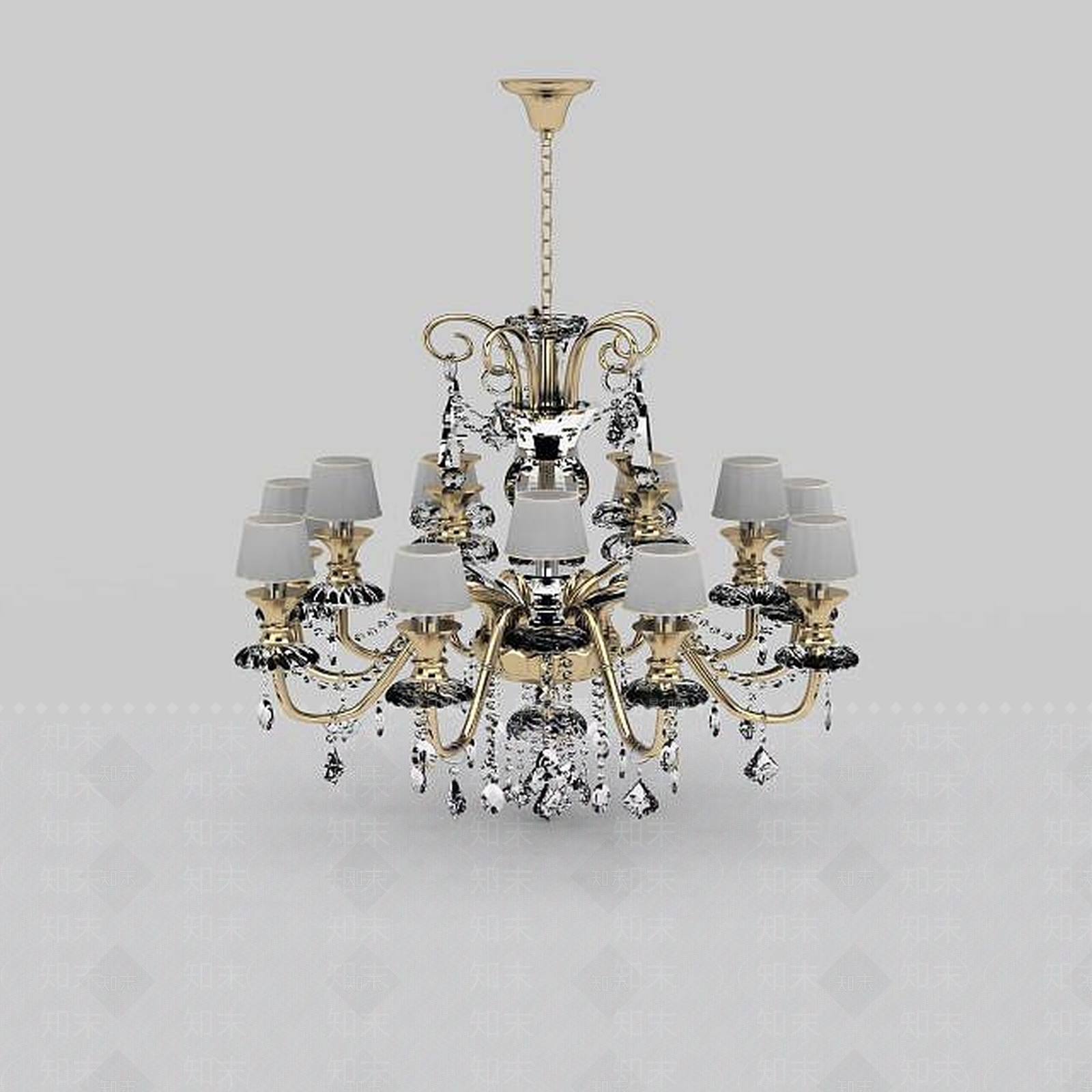现代封闭式厨房3D模型下载【ID:1198095295】