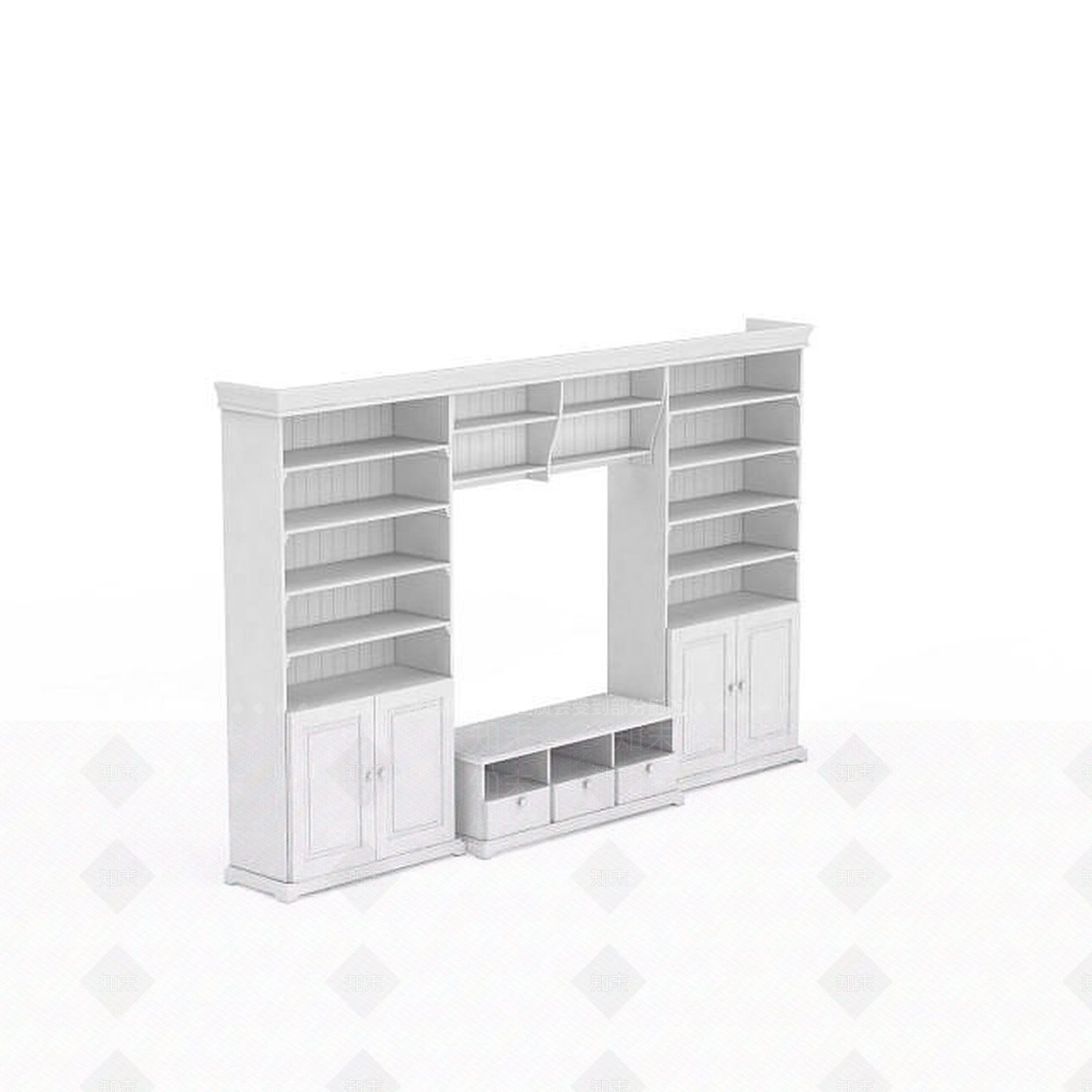 现代衣柜3D模型下载【ID:1199758816】
