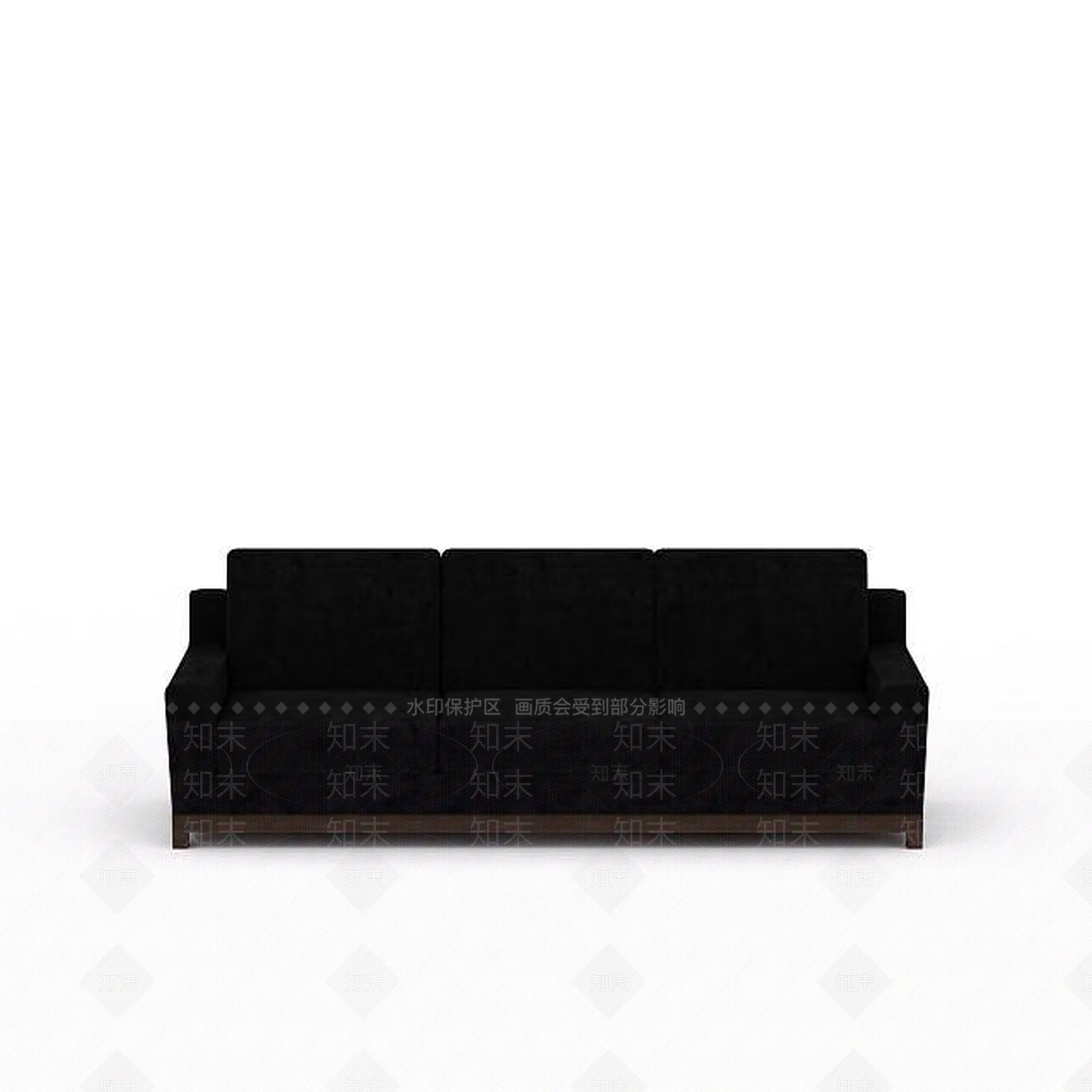 现代双人沙发3D模型下载【ID:1198095455】