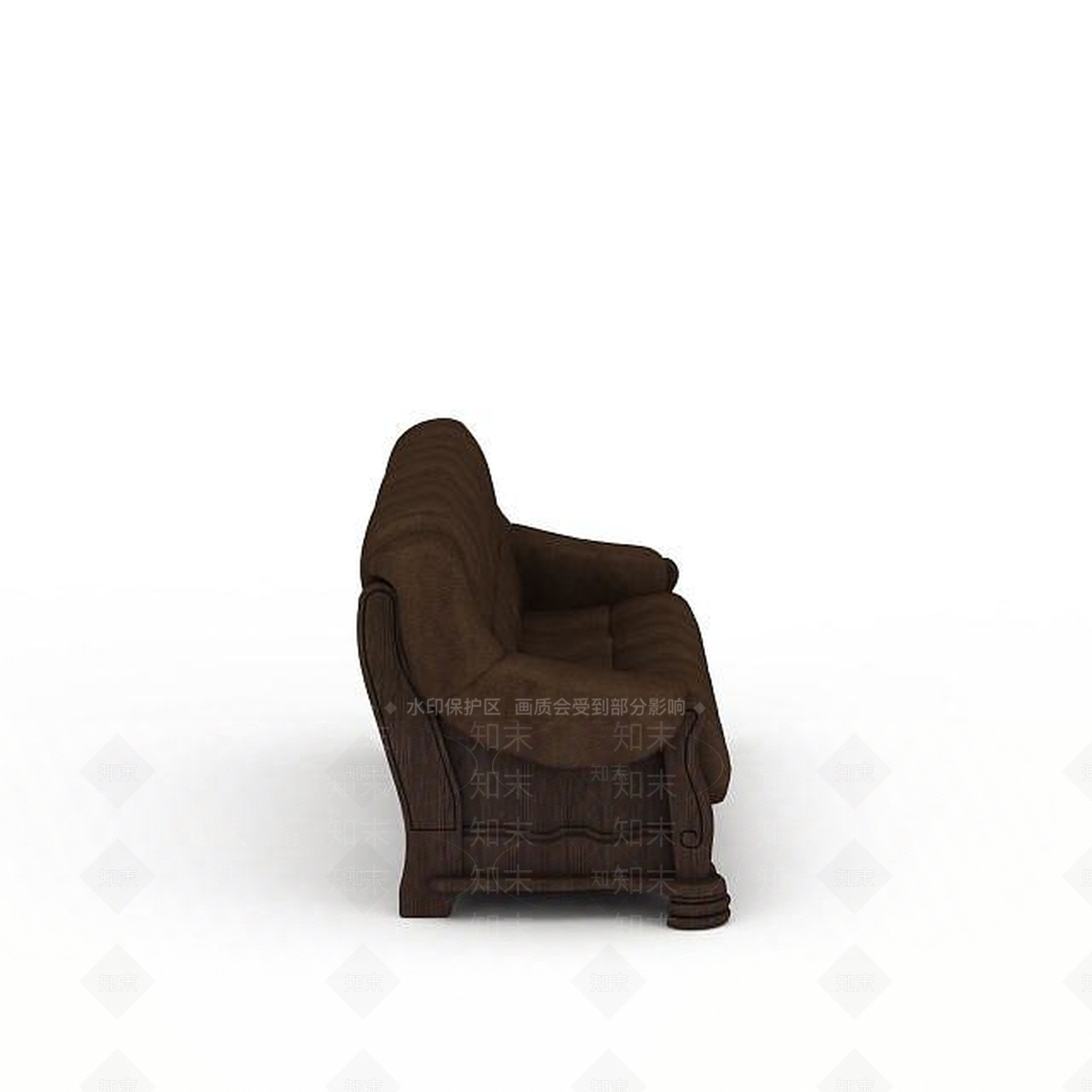 现代双人沙发3D模型下载【ID:1198095892】