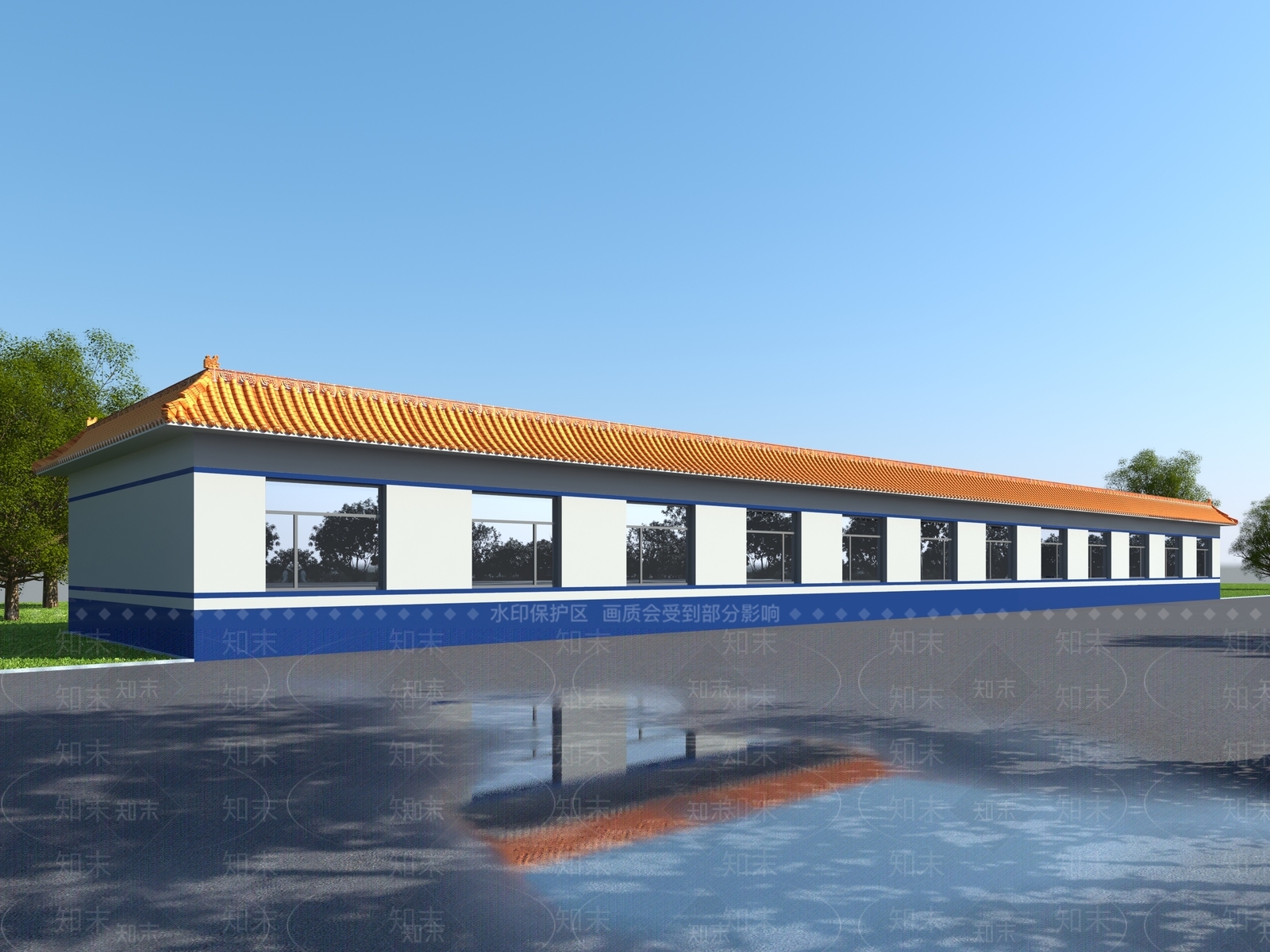 中式其他公共建筑3D模型下载【ID:1198101602】