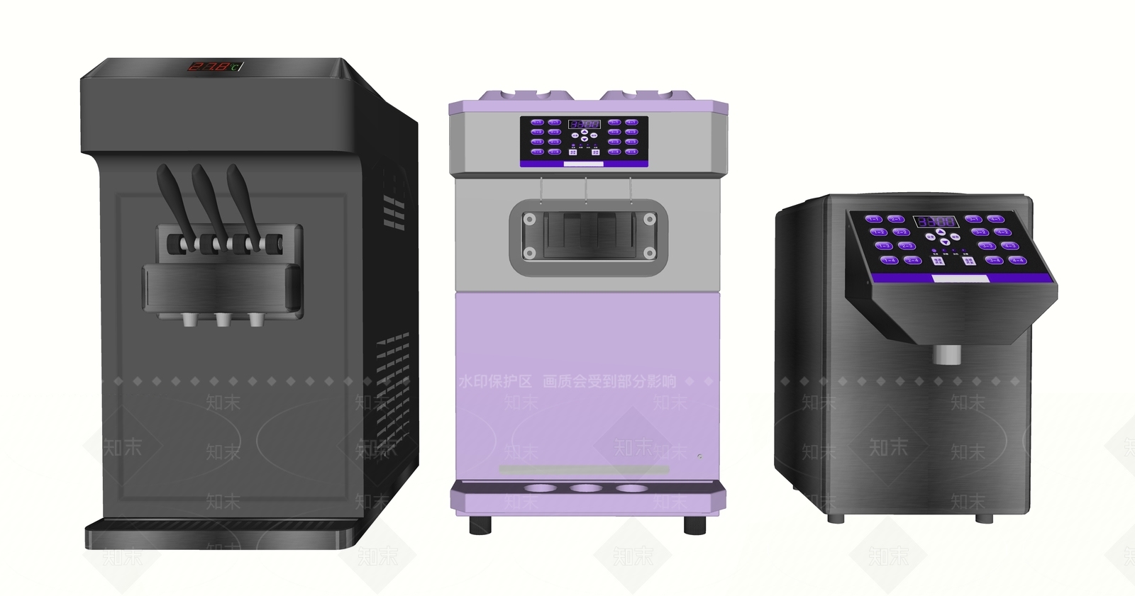 家用电器组合SU模型下载【ID:1198103201】