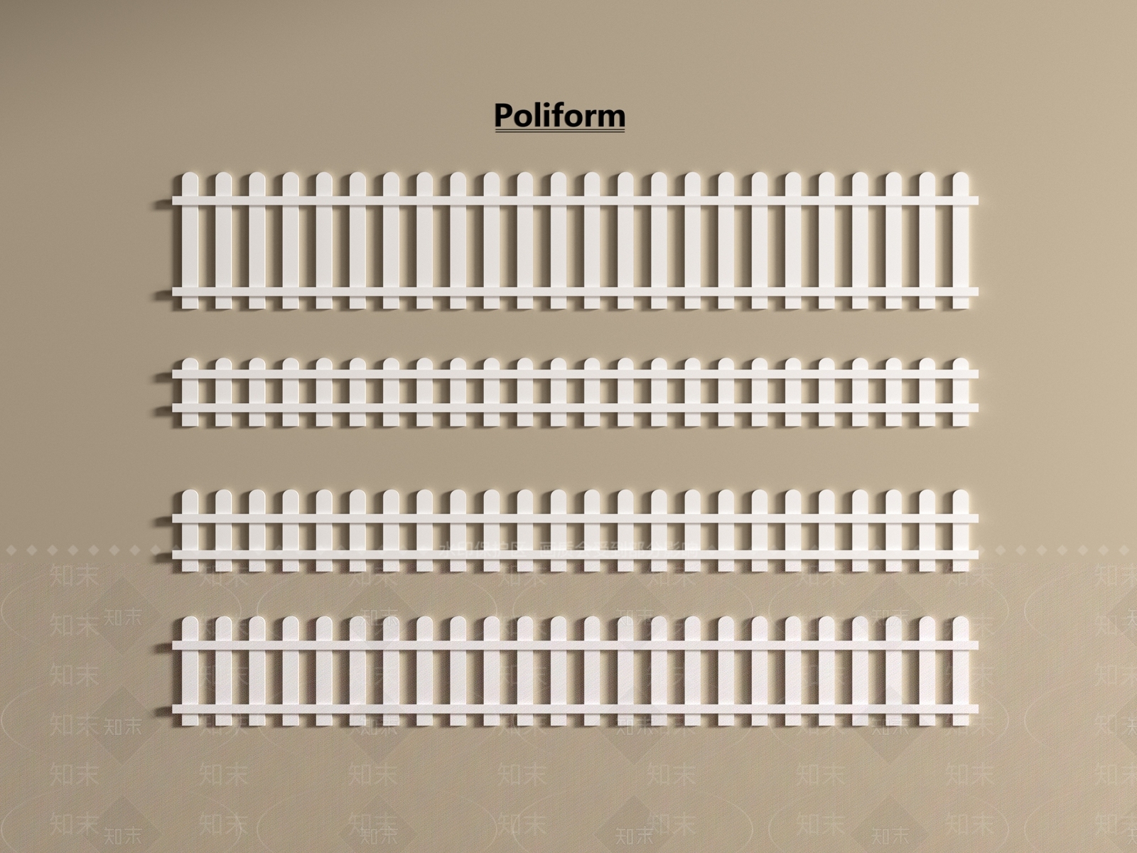 现代栅栏SU模型下载【ID:1198104184】