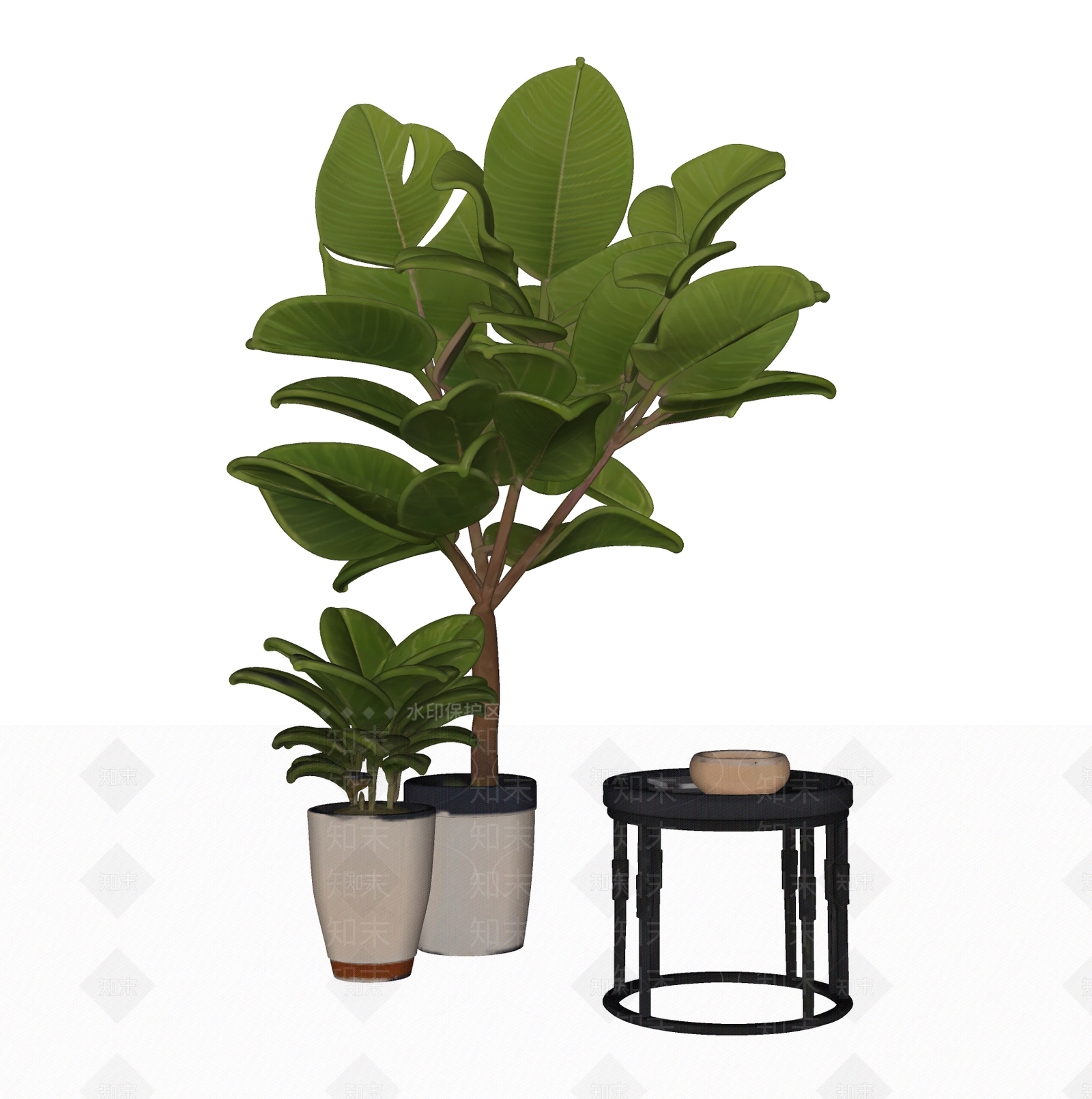 盆栽SU模型下载【ID:1198110022】