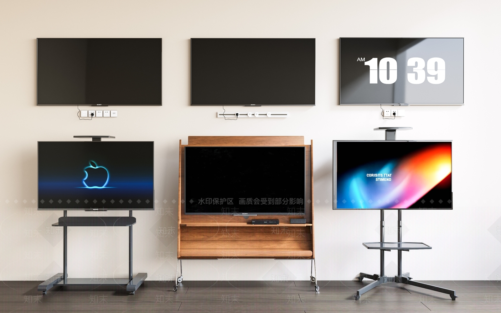 电视SU模型下载【ID:1198111412】