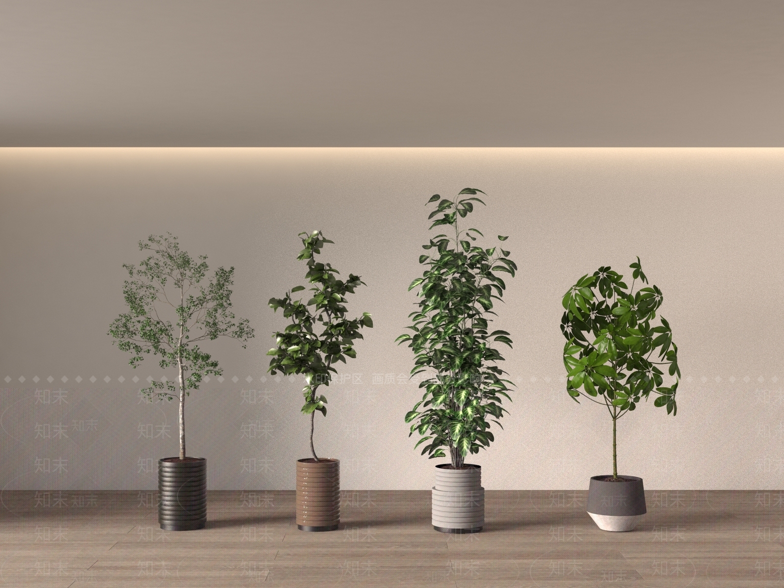 盆栽3D模型下载【ID:1198117833】