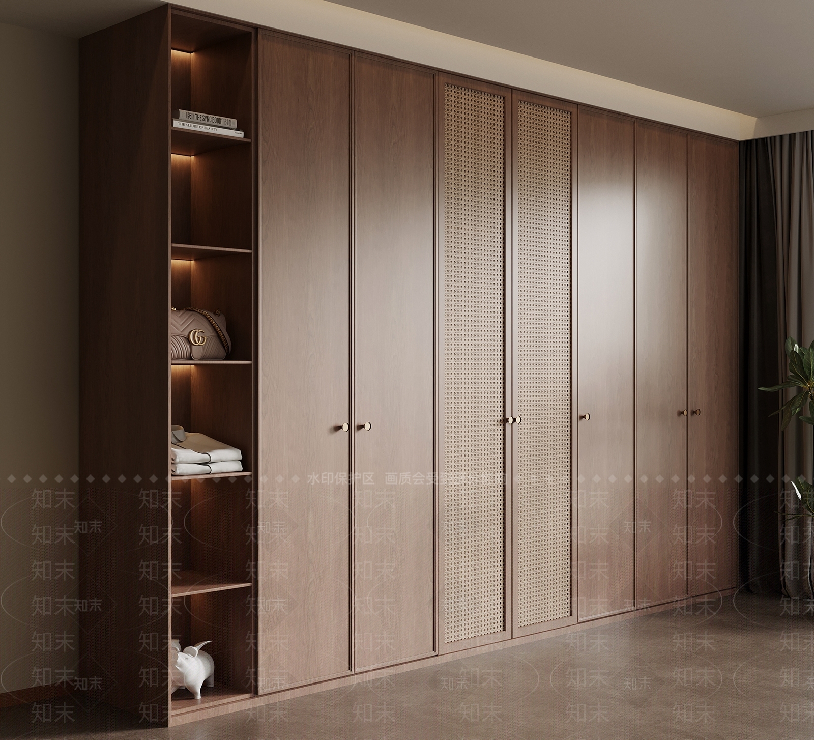 中古衣柜3D模型下载【ID:1198118111】