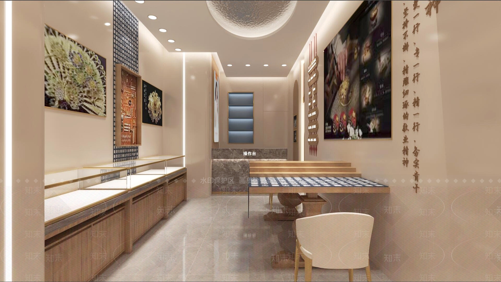 现代珠宝店3D模型下载【ID:1198141839】