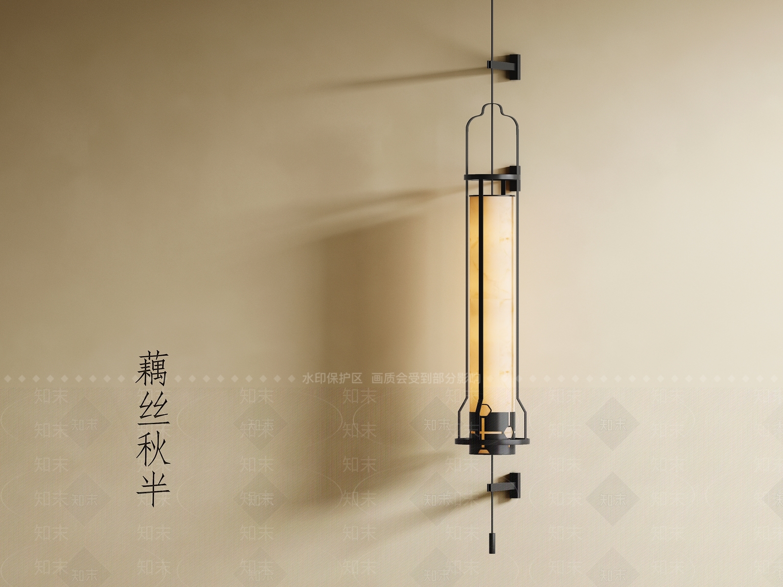 新中式中式壁灯3D模型下载【ID:1198149054】