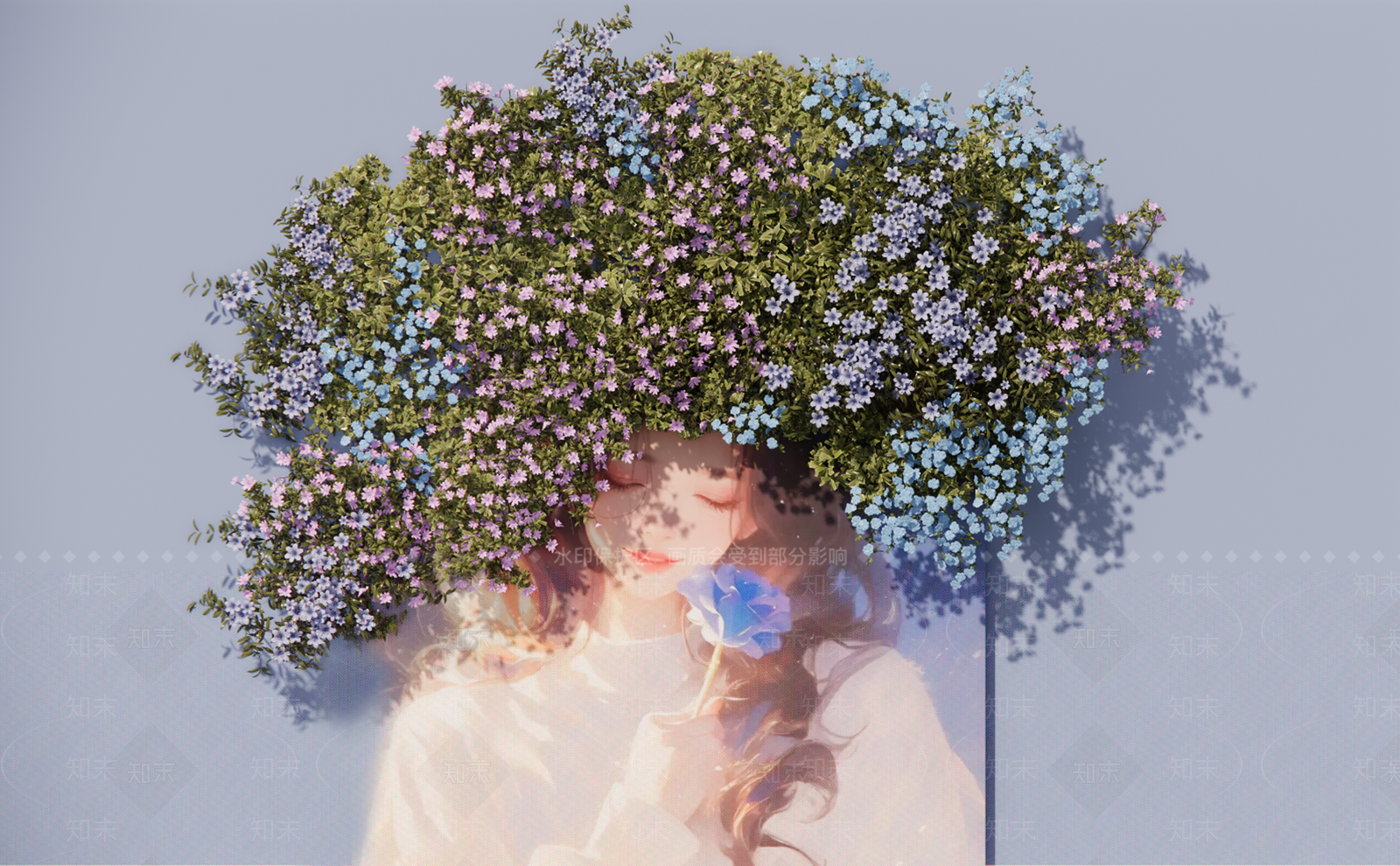 花草SU模型下载【ID:1198150744】