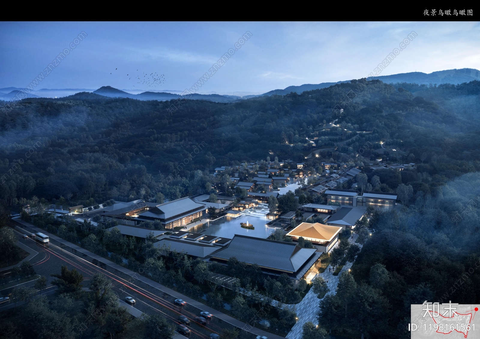 度假酒店建筑下载【ID:1198161561】
